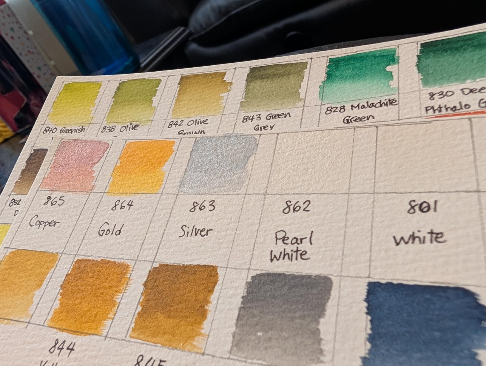 MUNGYO Professional Half Pan Size Water Colors Set in Tin Case/Integral Mixing Palette in The lid (24 Colors) customer photo 1