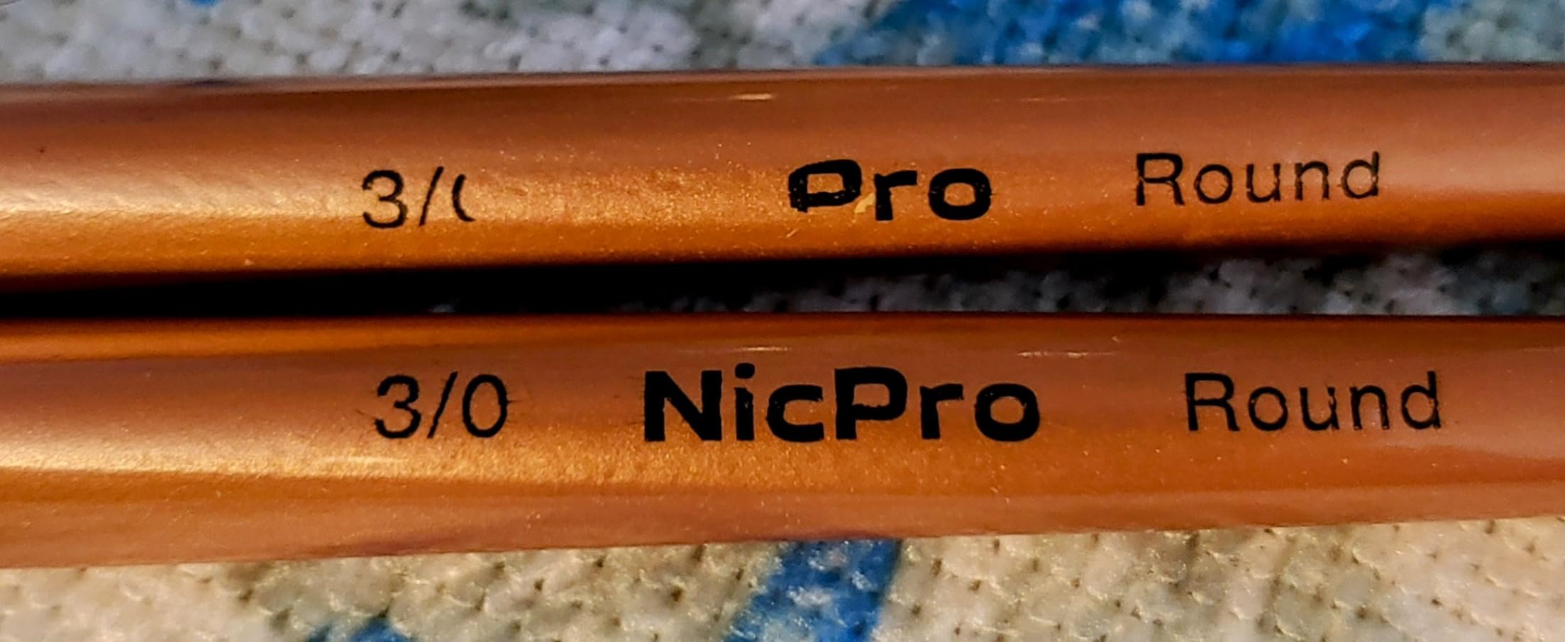 Nicpro Detail Paint Brushes 5 PCS Aesthetic Extra Fine Tip 000 Professional Miniature Painting Artist Set Round 3/0 for Micro Watercolor Oil Acrylic Craft Models Rock Army Paint by Number for Adult customer photo 1