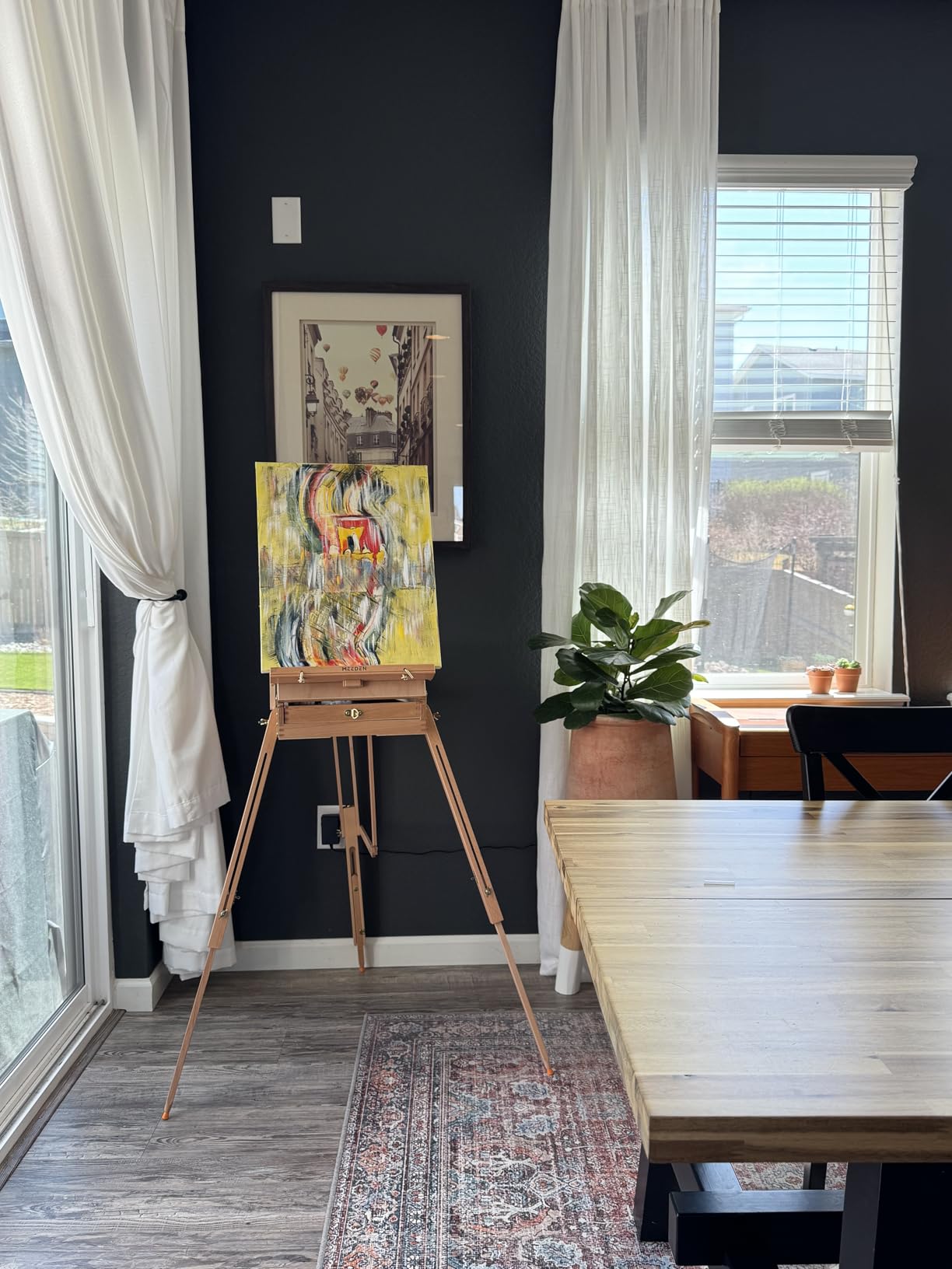 MEEDEN Art Set with French Easel: Acrylic Painting Kit for Adult Artists customer photo 1