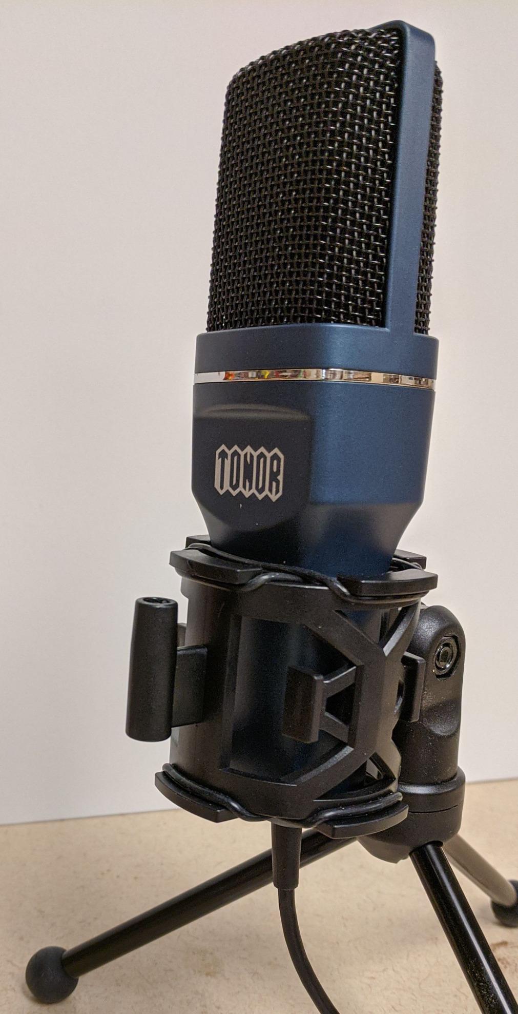 TONOR TC-777 Podcast Microphone, USB Computer Microphone, Cardioid Condenser PC Mic with Tripod Stand and Pop Filter for Podcasting, Streaming, Vocal Recording, Compatible with PC & Laptop, PS4/5 customer photo 2