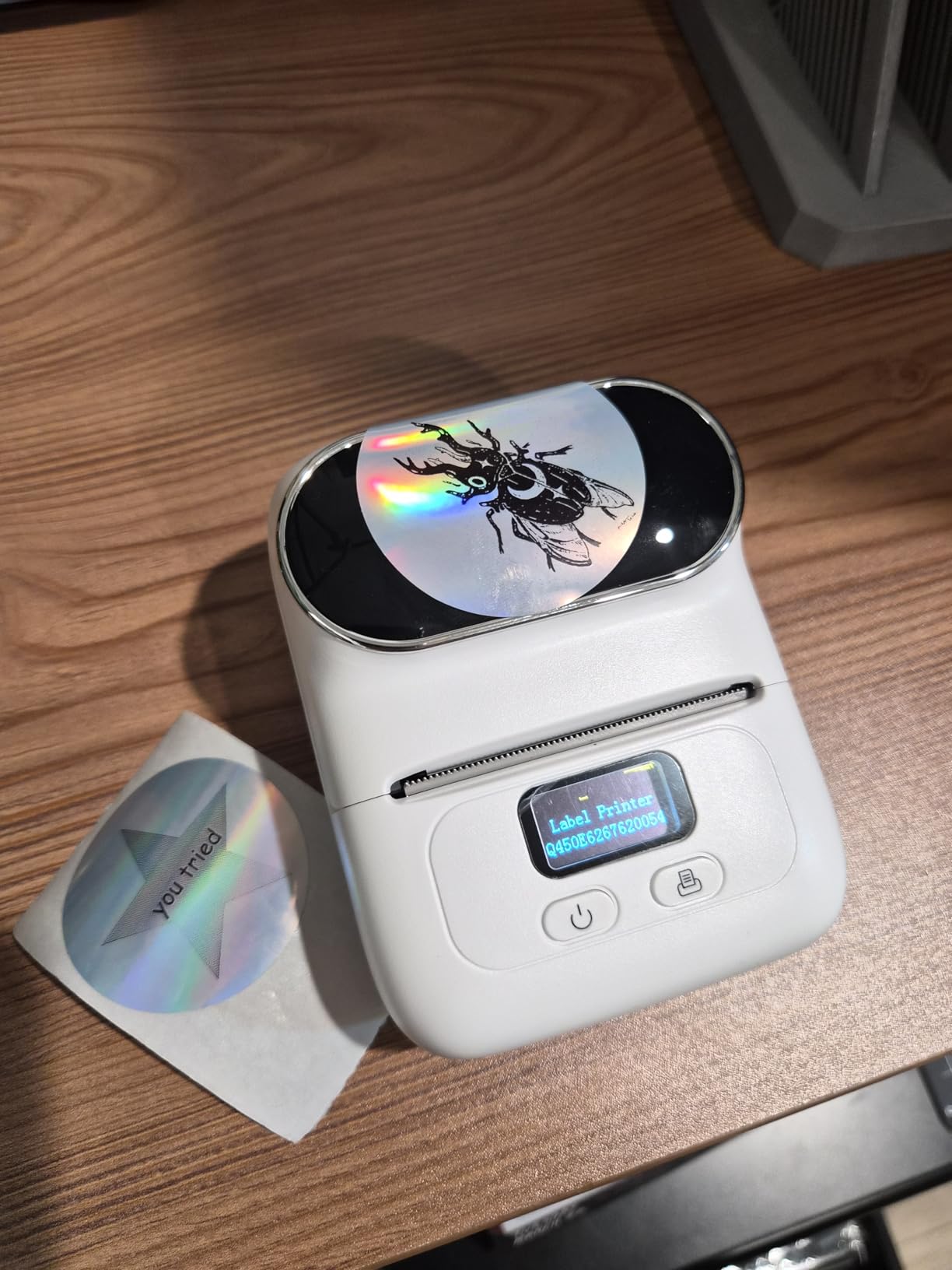 Phomemo M110 Label Makers, Portable Bluetooth Thermal Printer with Display customer photo 2