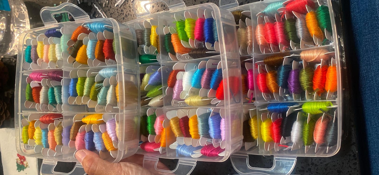 JUPEAN 156 PCS Punch Needle Kit Punch Needle Embroidery Kit Needle Punch customer photo 2
