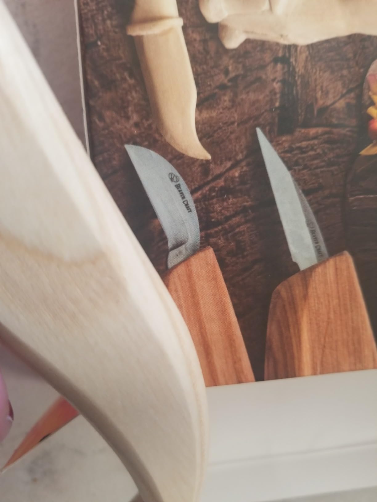 BeaverCraft Wood Carving Kit for Beginners S16 – Whittling Knives Sloyd, Chip Wood Carving Knife, Basswood Blocks for Carvers - Whittling Tools Set customer photo 2