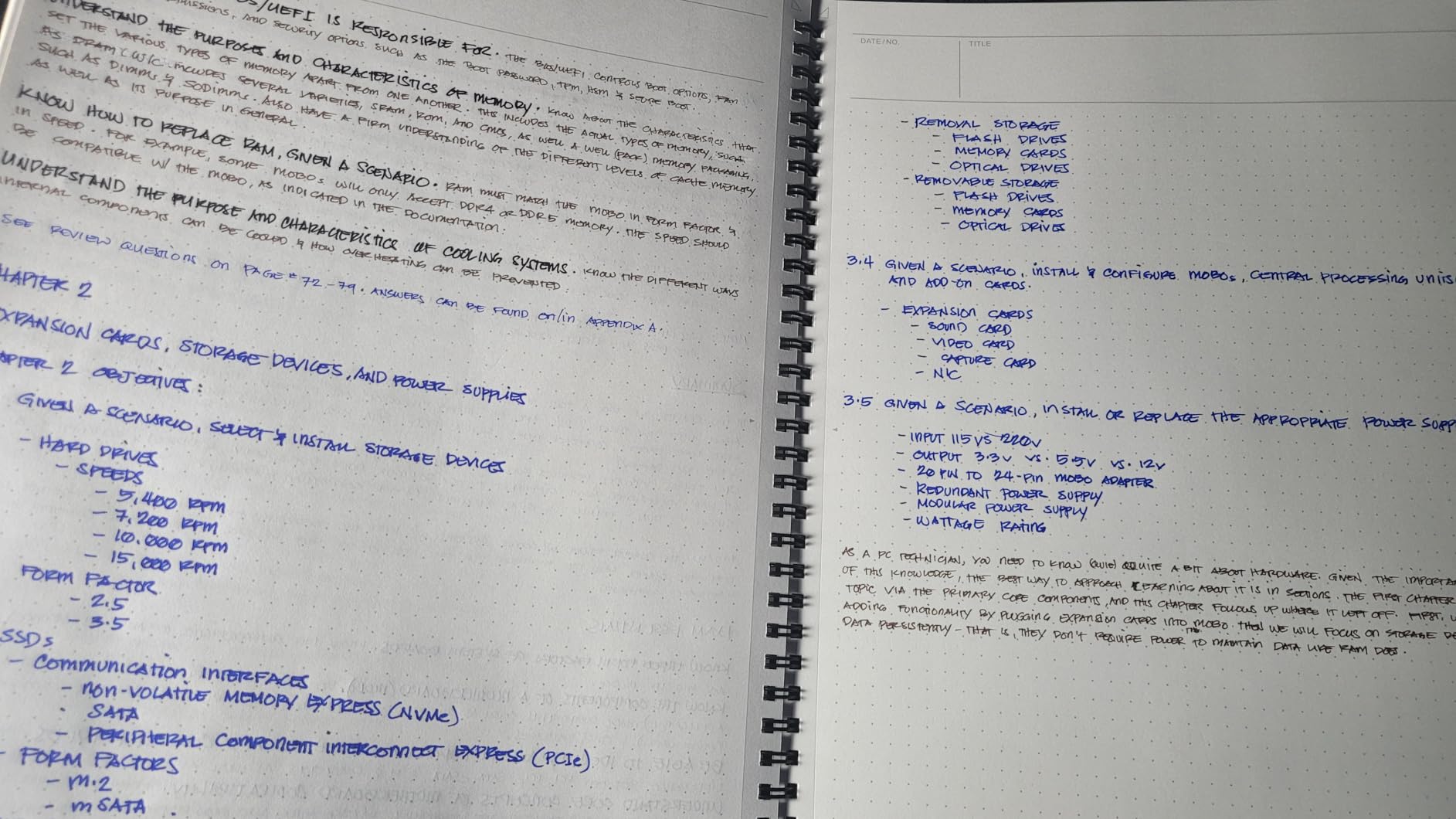 Maruman Mnemosyne Spiral Notebook, 160 Pages, A5, 5.83