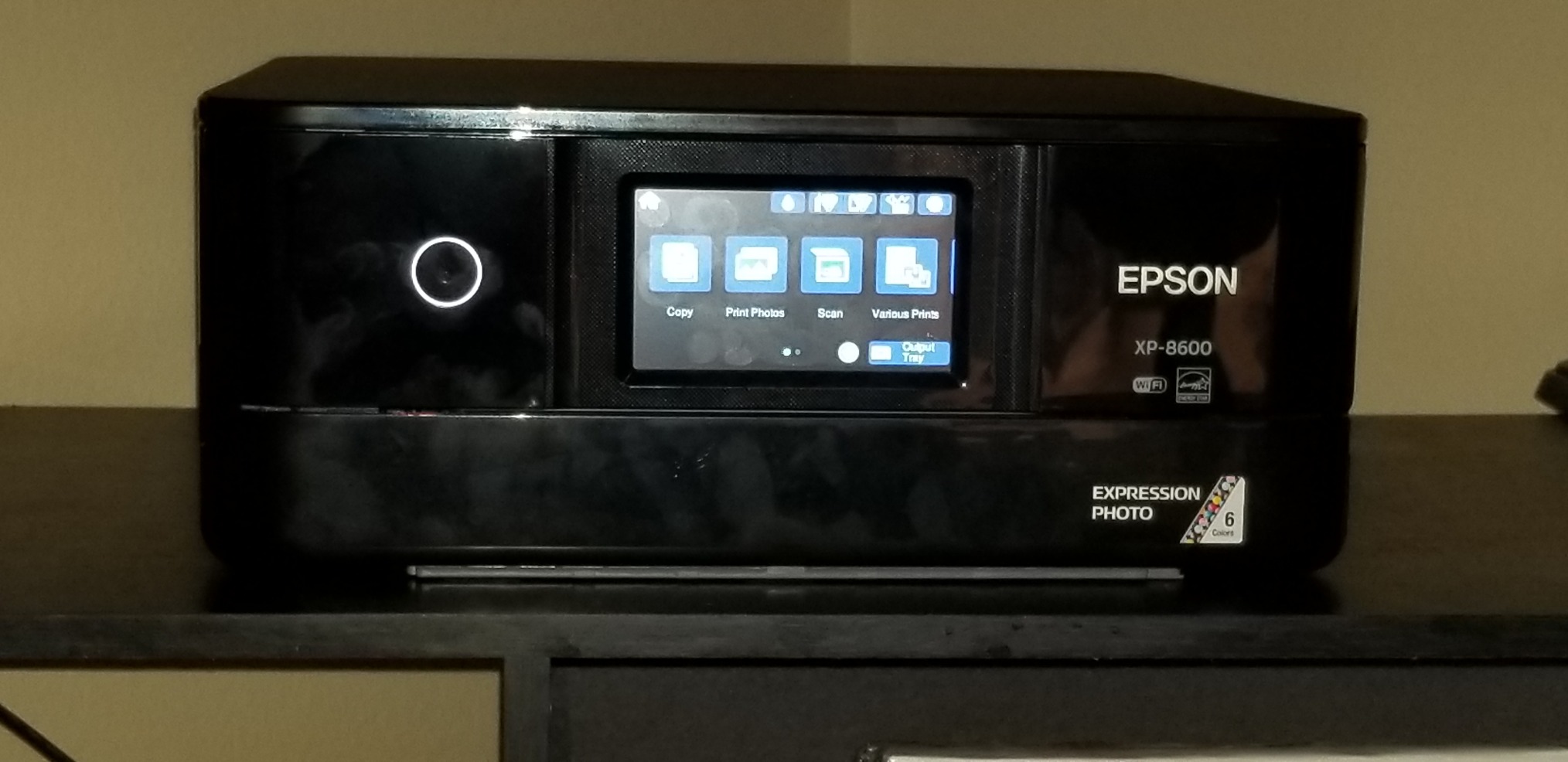 Epson Expression Photo XP-8600 Wireless Color Photo Printer with Scanner and Copier Black,Small customer photo 2