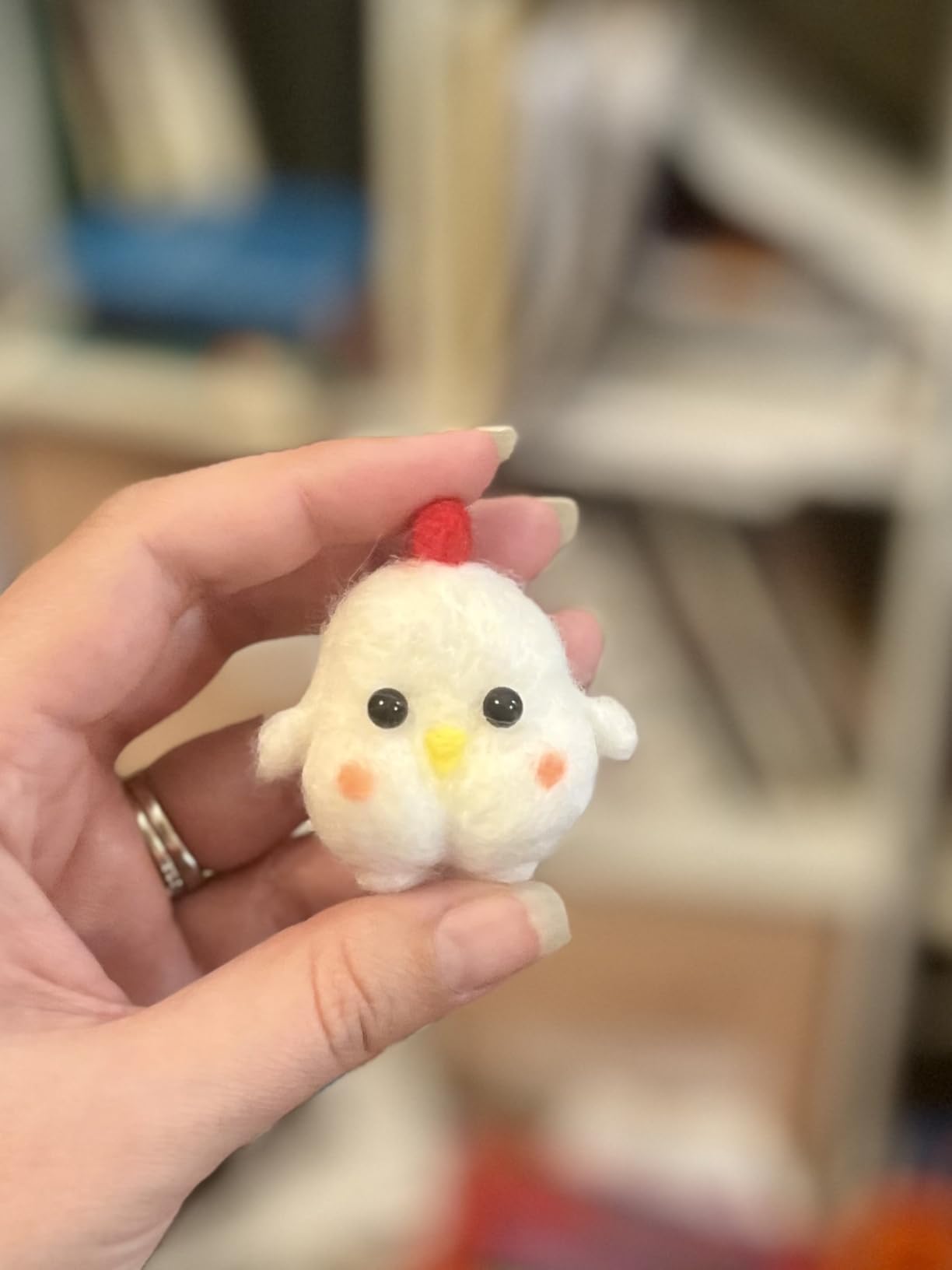 LOKUNN Needle Felting Kit 4 PCS Animal Felting Kits for Beginners Adult customer photo 1