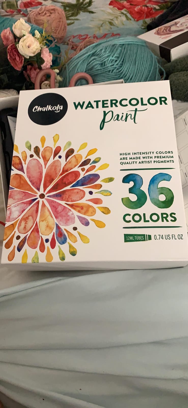 Chalkola 36 Watercolor Paint Set for Adults, Kids & Professional Artists customer photo 1