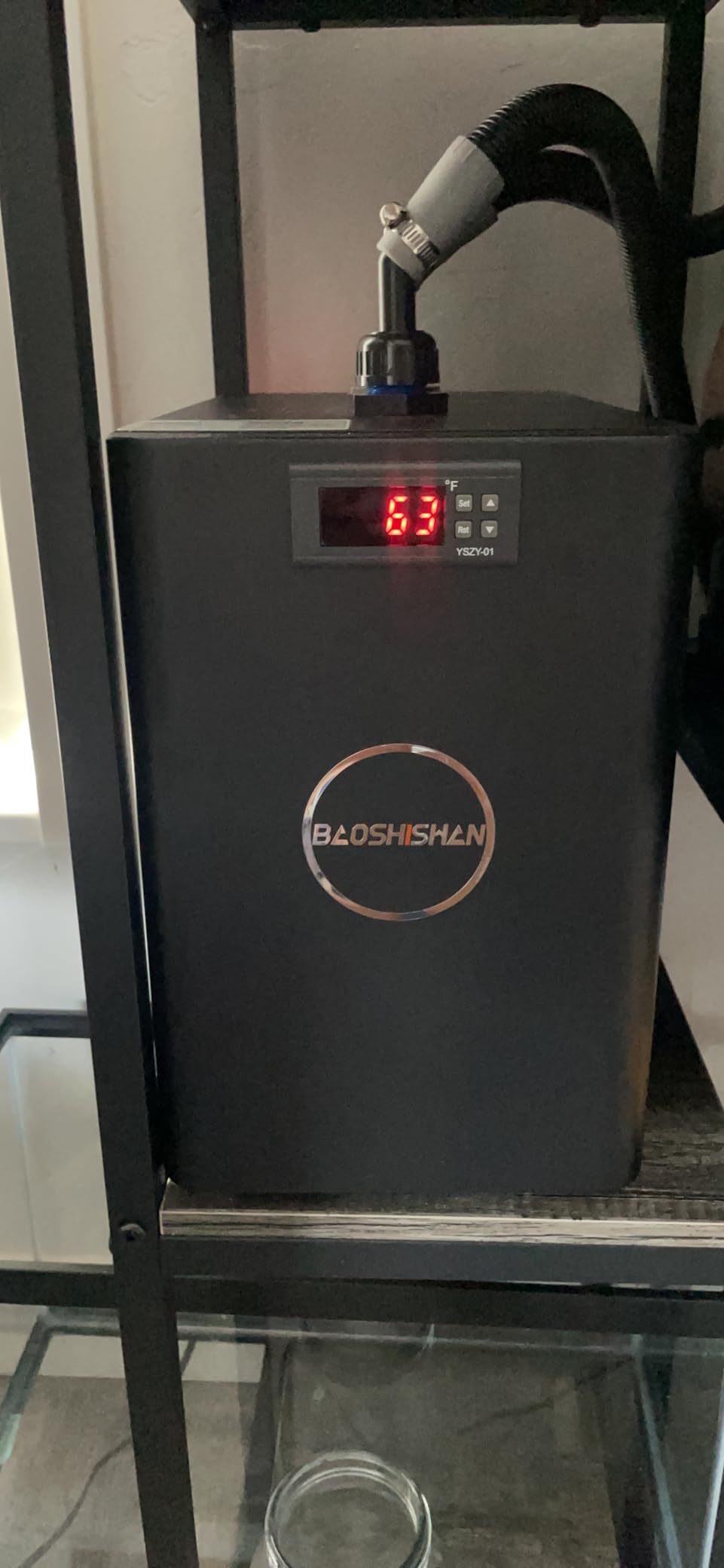 BAOSHISHAN 1/3 HP Aquarium Chiller Up to 79 Gal, Drops Down 8-15F 110V customer photo 1