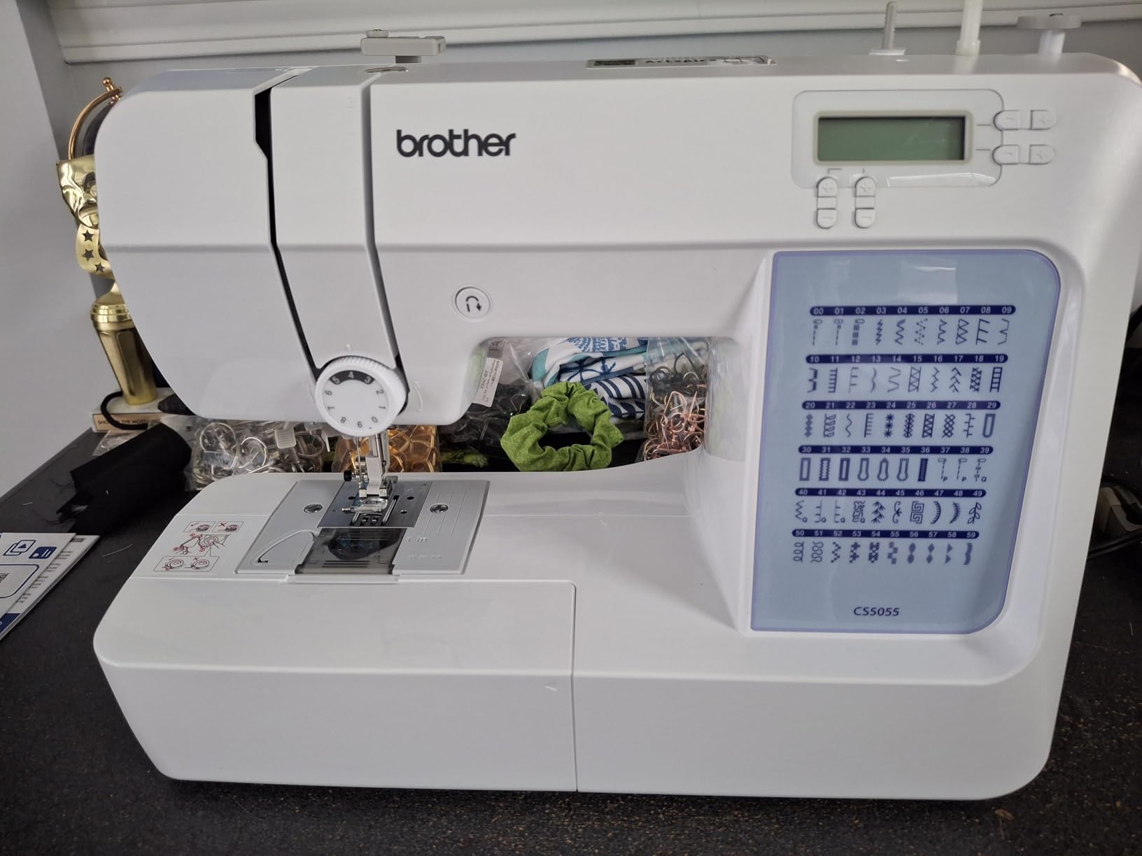 Brother CS5055 Computerized Sewing Machine with LCD Display customer photo 1