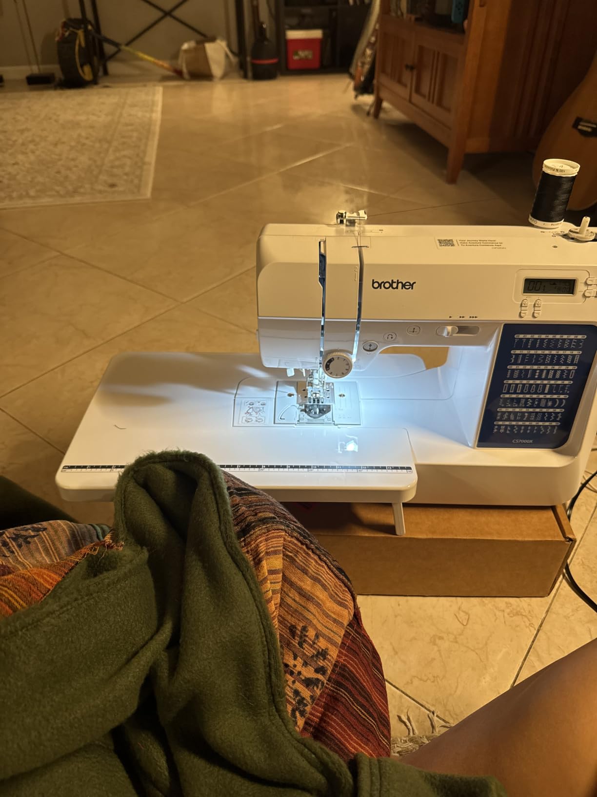 Brother CS7000X Sewing and Quilting Machine LCD Display customer photo 1