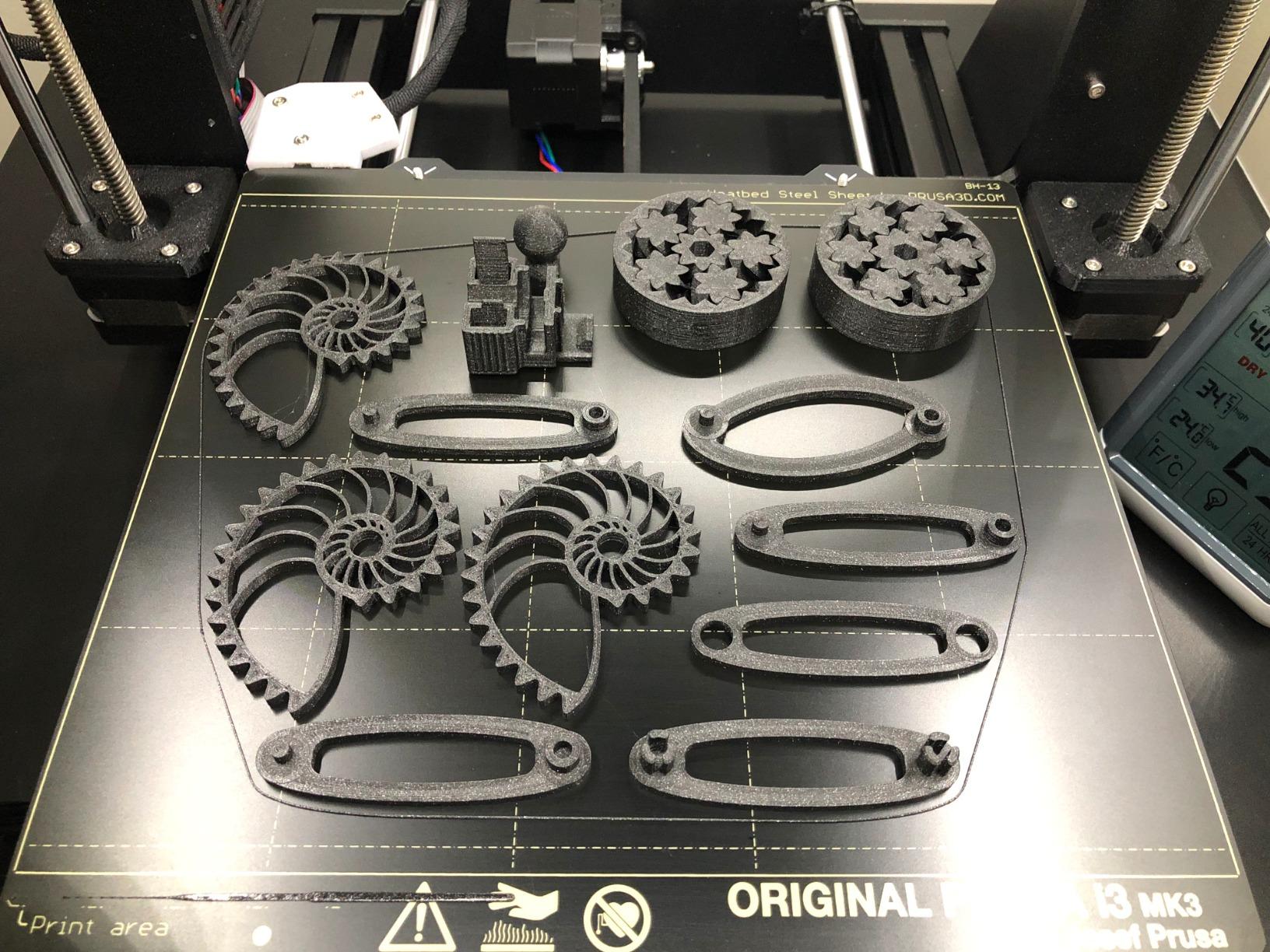 Prusament Premium PLA Jet Black 1.75mm 1kg 3D Printer Filament customer photo 2