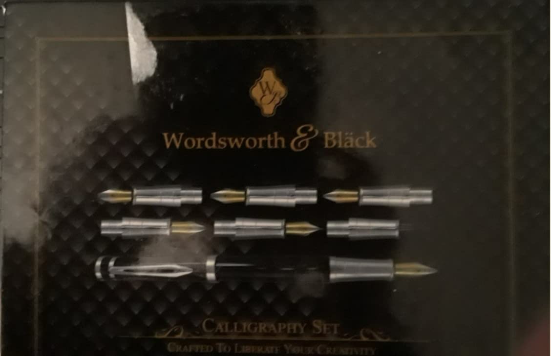 Wordsworth & Black Luxury Calligraphy Pen Set for Writing, 6 Nibs, Black customer photo 1
