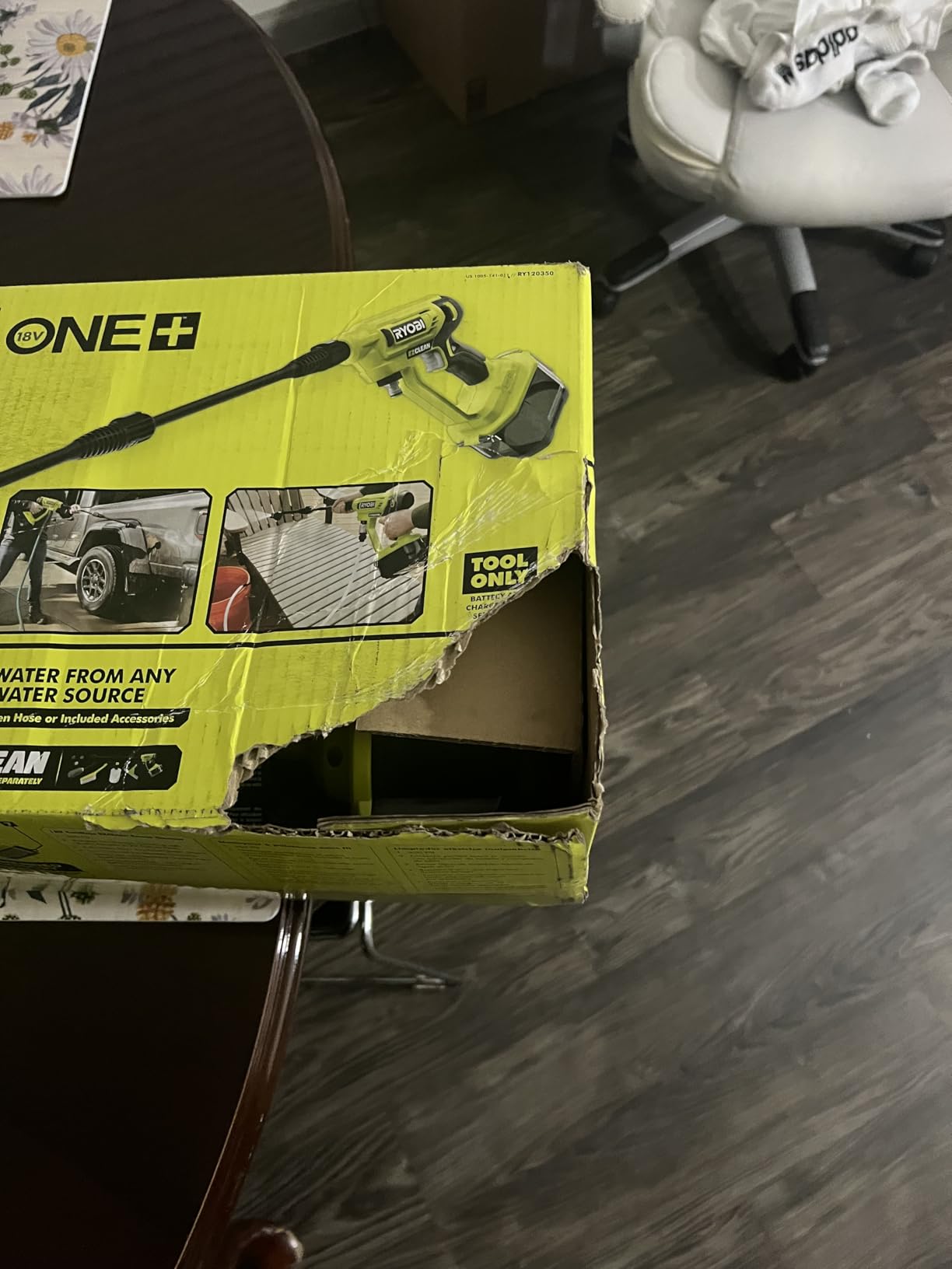Ryobi RY18PW22A-0 Battery Pressure Lance 18V ONE+ 182 l/h 22 Bar (Body Only) customer photo 2