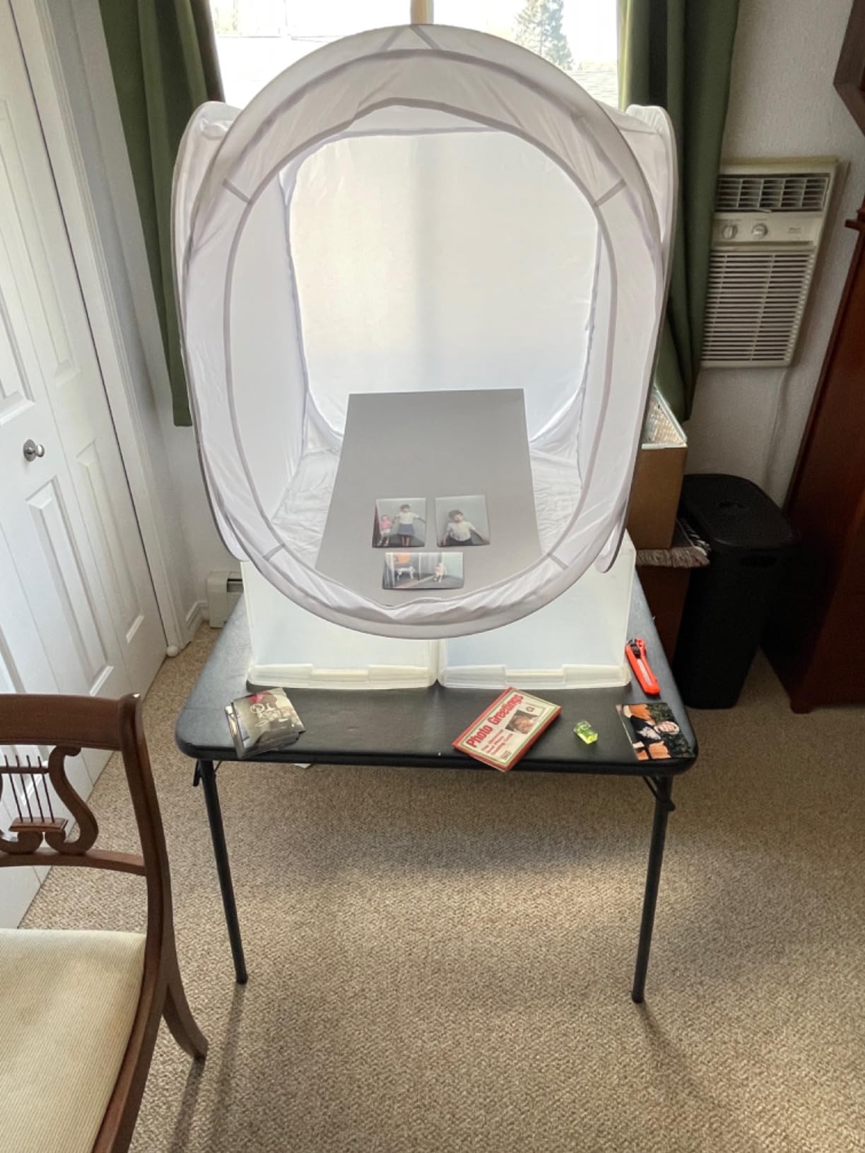 Photomyne Photo Studio Light Box – Foldable Photography Tent with Diffuser customer photo 2