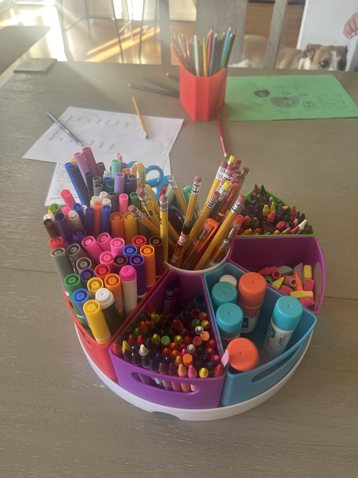 Learning Resources Create-a-Space Storage Center, Pastel customer photo 1