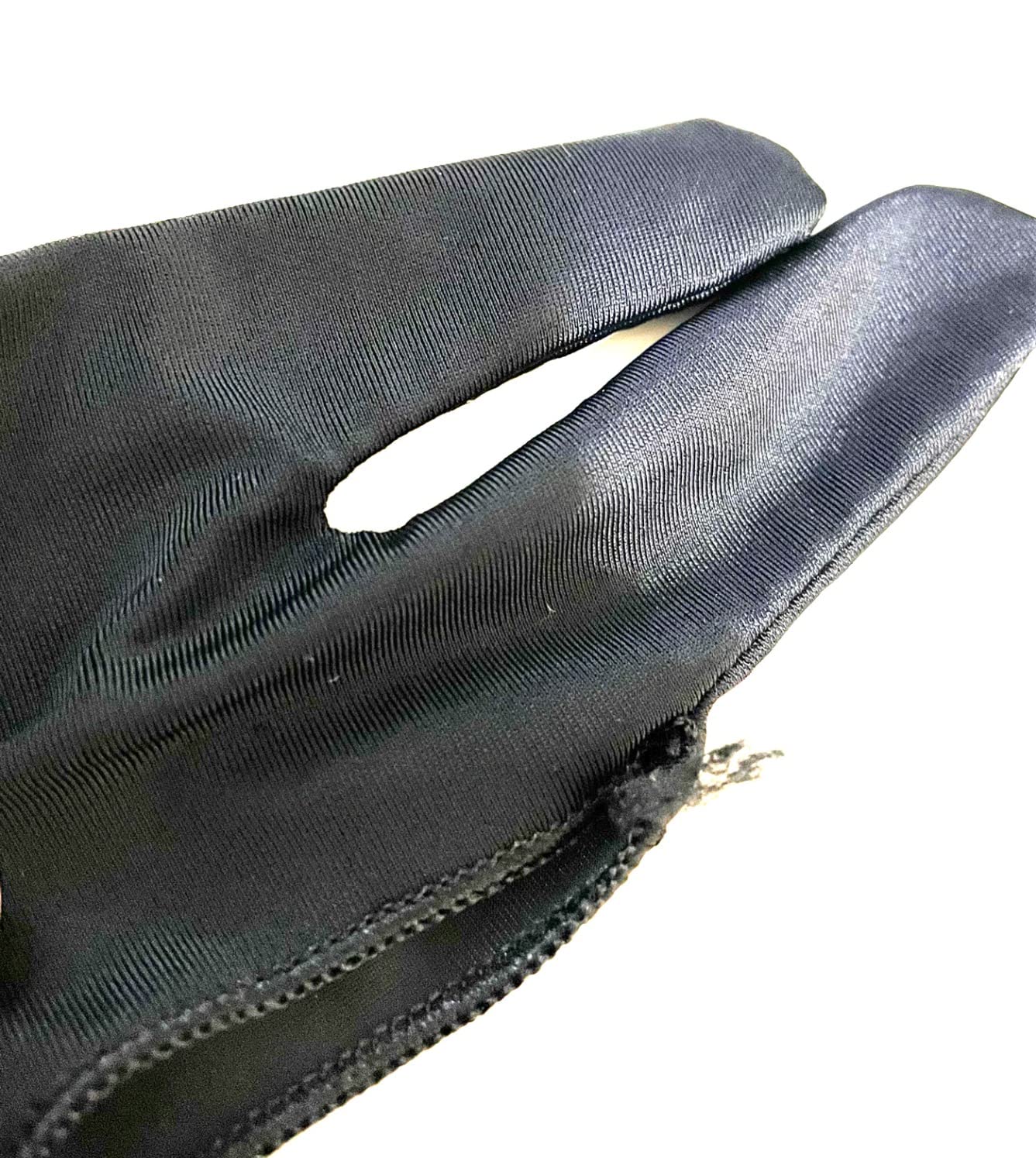 XENCELABS Drawing Glove, Breathable Artist Glove for Drawing Tablet, Two Fingers for Left Right Hand Black Size M customer photo 1