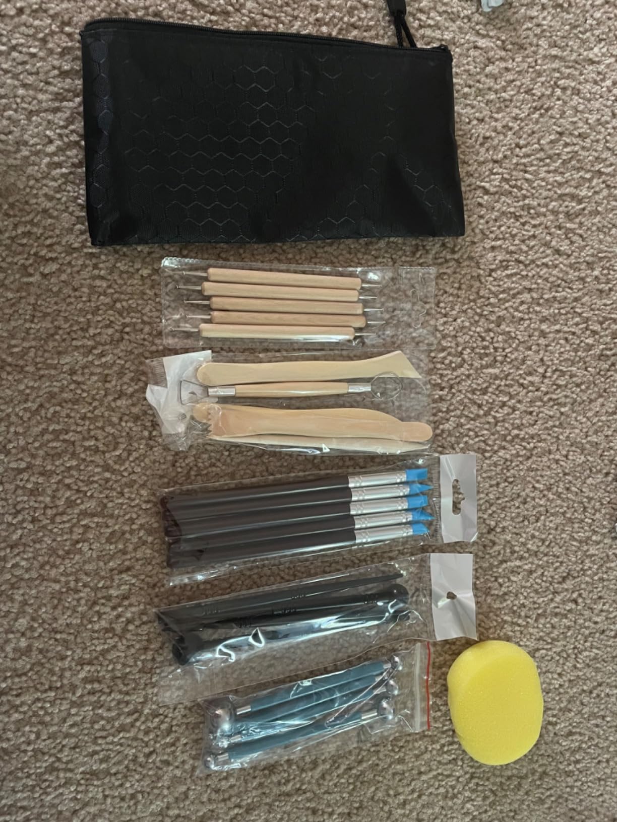 Luney 25PCS Polymer Clay Sculpting Tools Kit, Pottery Tools customer photo 2