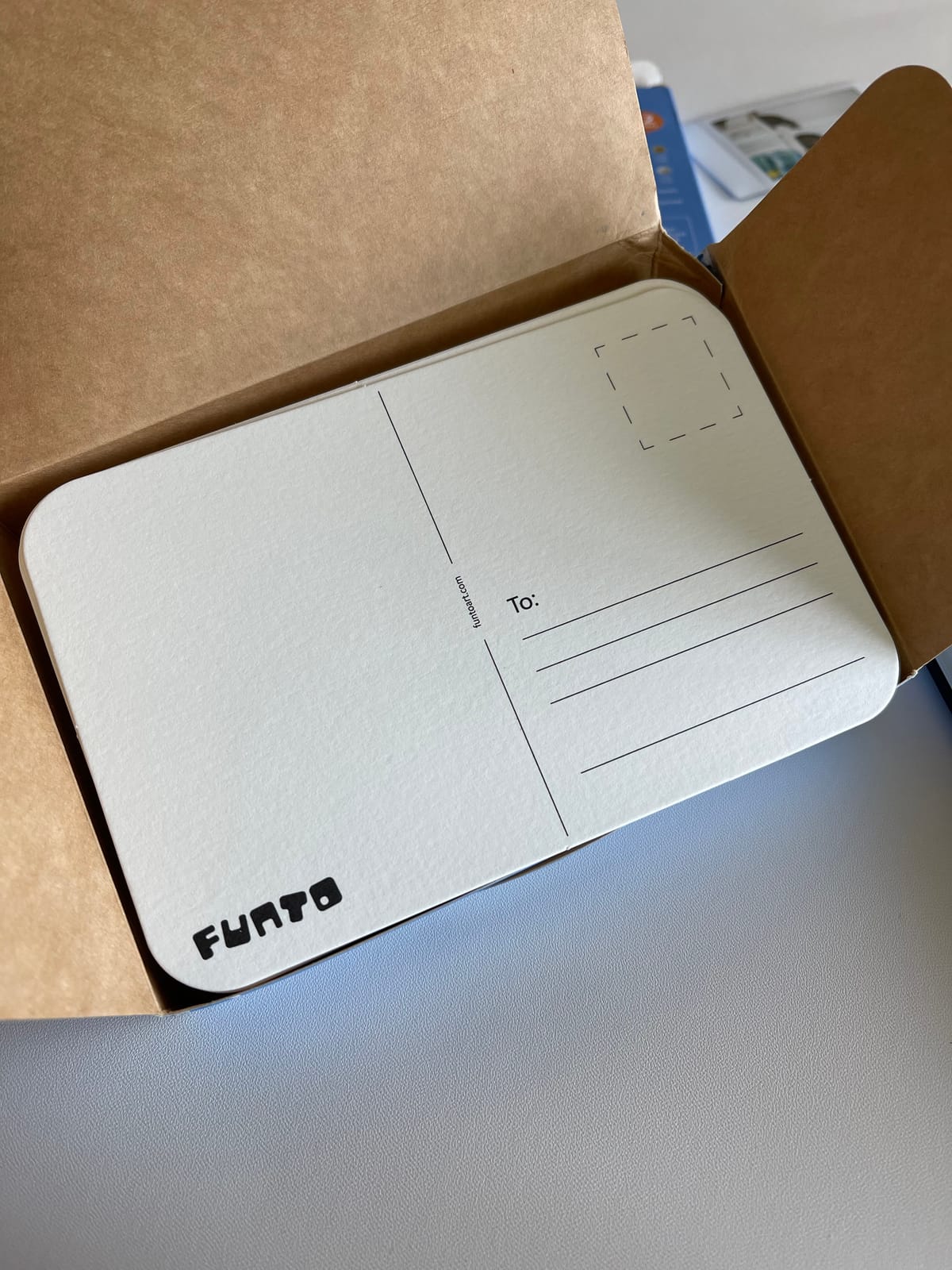 Funto 4x6 Blank Watercolor Paper Postcards, 50 Cards, 140lb/300gsm customer photo 1