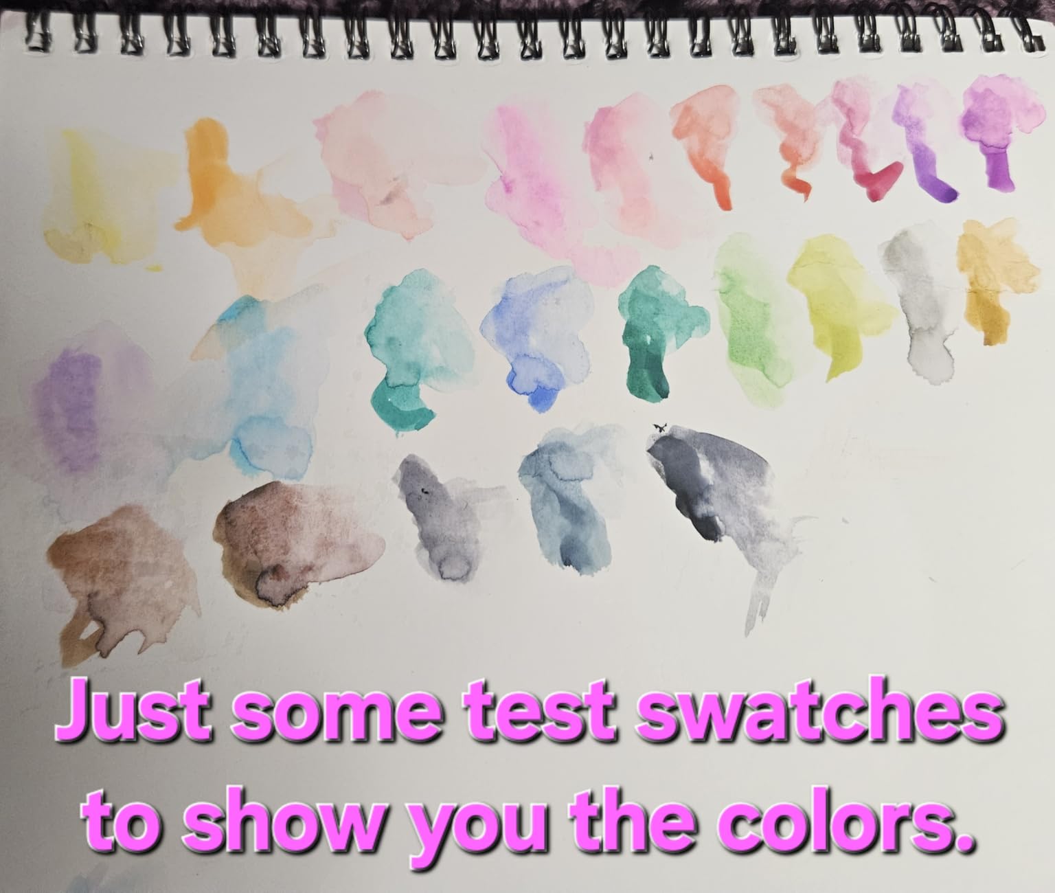ParKoo Watercolor Brush Pens, 24 Colors Flexible Real Nylon Brush Tip Pens customer photo 1