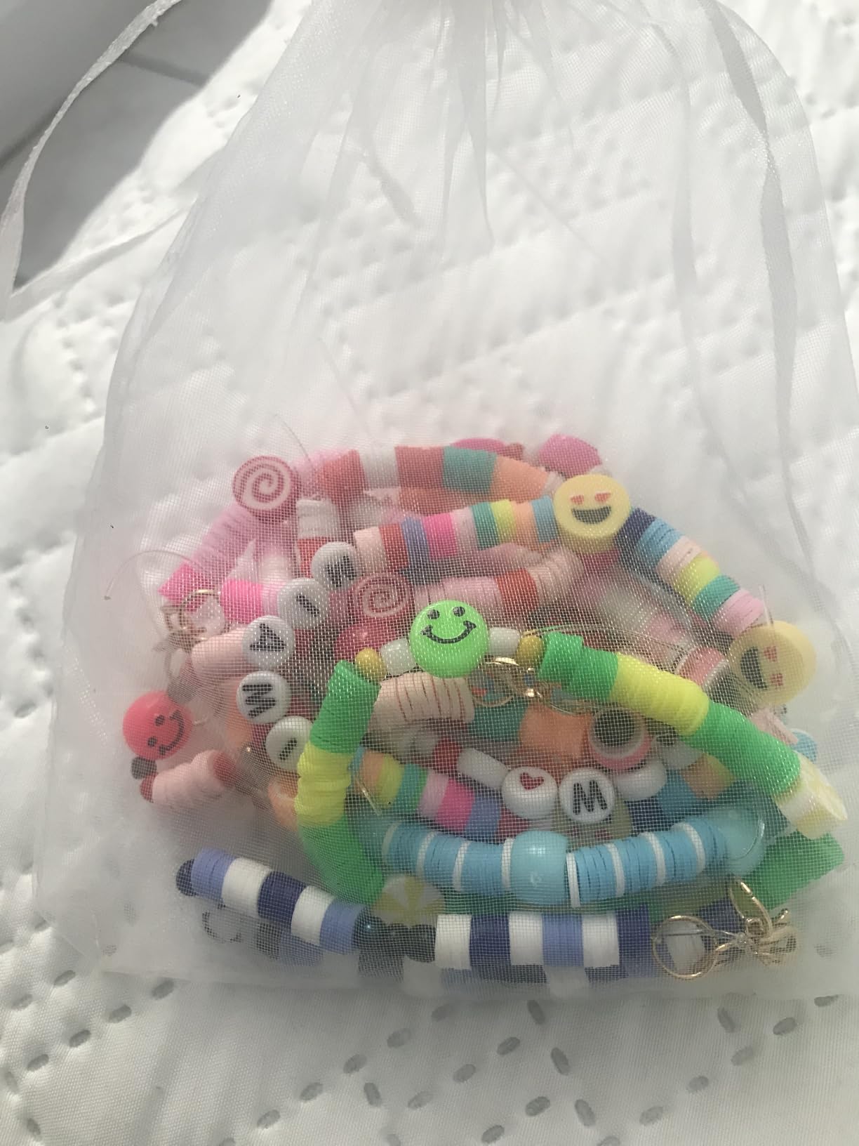 leitait Girls Toys Bracelet Making Kit -3400pcs Charm Jewelry Making Kit Supplies,Unicorn/Mermaid Crafts Birthday Christmas Gifts for Girls Ages 5 6 7 8 9 10 11 12 Years Old customer photo 2