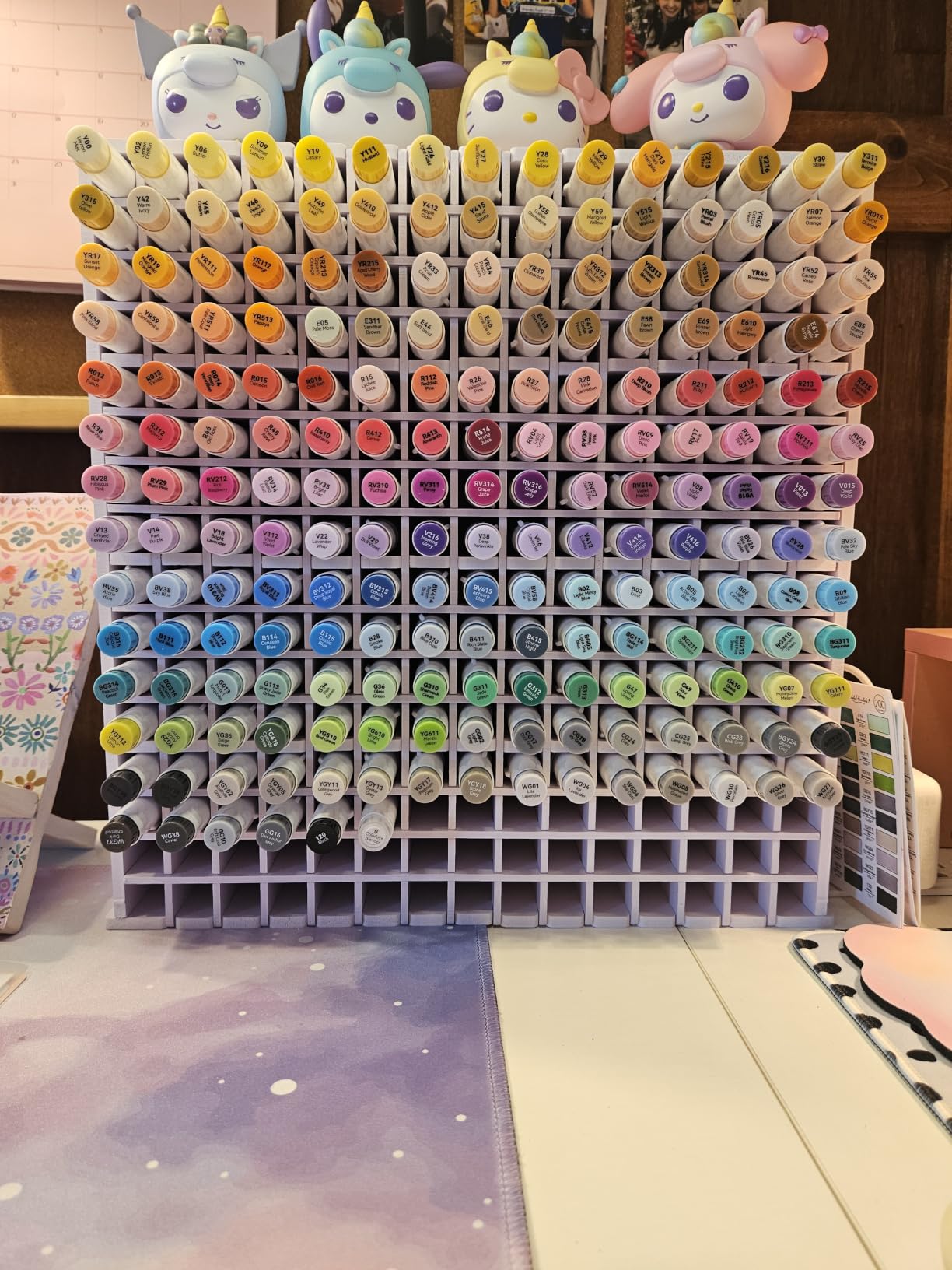 SANFURNEY Art Marker Storage Rack for 120 Markers customer photo 2