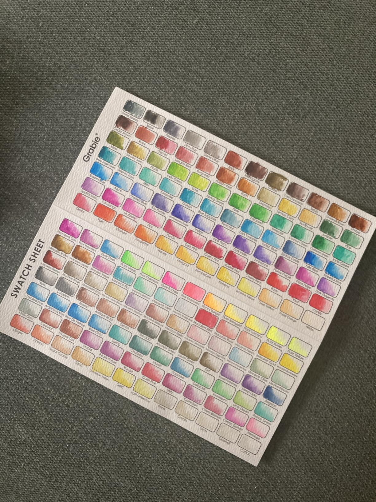 Grabie 50 Color Watercolor Paint Set with Brush Pens customer photo 1