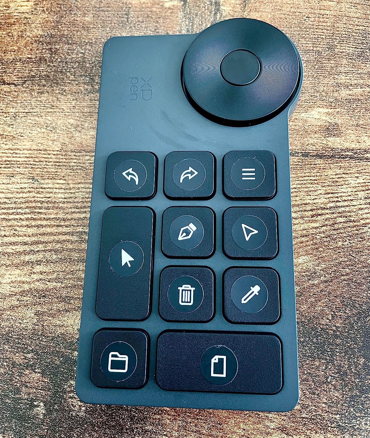 XPPen Mini Keydial ACK05 Wireless Shortcut Keyboard Bluetooth Programmable Express Remote Control with Dial & Customized Express Keys for Drawing Tablet PC MacBook Windows Images Video Editing customer photo 1