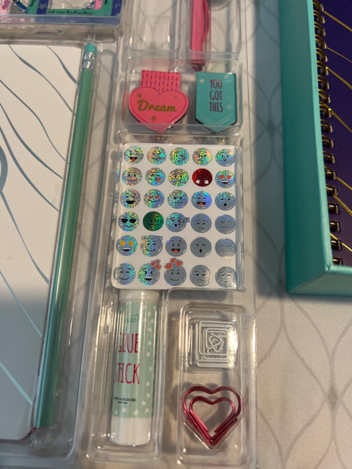 DIY Journal Kit for Girls Ages 8+, Stationery Set for Teen Tween Girl Gift customer photo 2