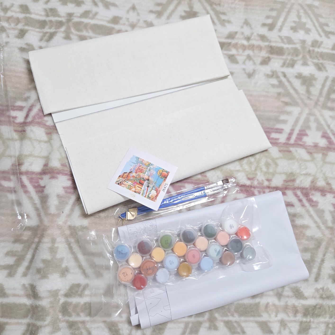 QUITEDEW Scenery Paint by Numbers Kit for Adults Beginner 16X20 Inch customer photo 2