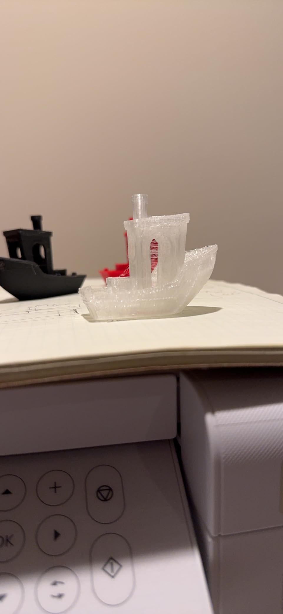 GIANTARM 95A TPU 3D Printer Filament 1.75mm, 1kg Spool, Clear, +/- 0.03mm customer photo 1