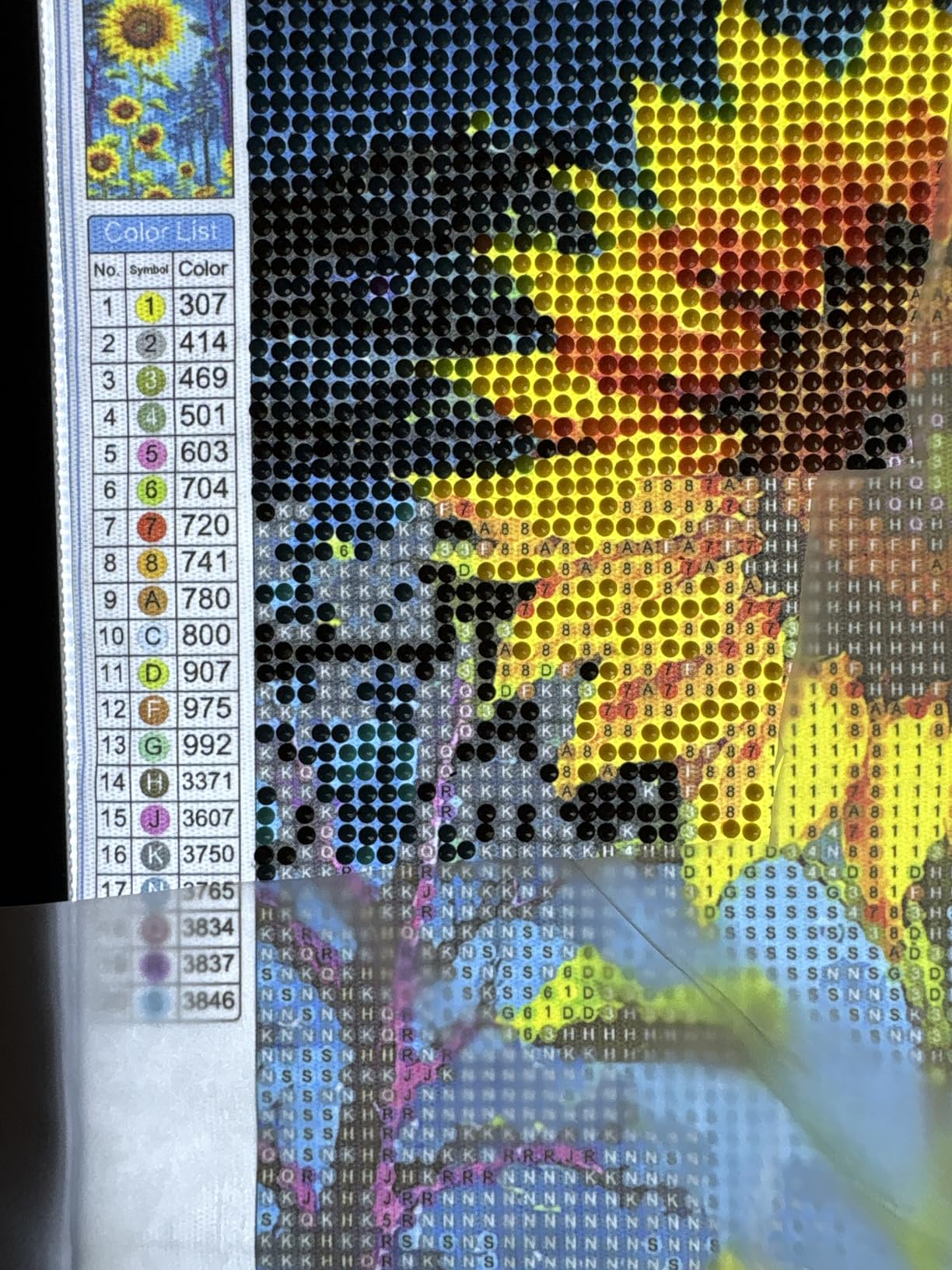 Ratukall A3 LED Light Pad for Diamond Painting, USB Powered Light Board Kit customer photo 1