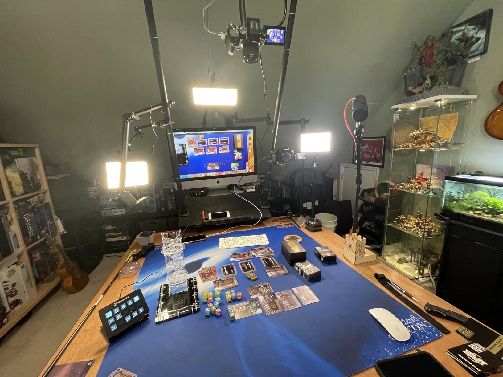 NEEWER Overhead Camera Mount Rig with 2 Ball Heads, Super Clamp, NK002 customer photo 1