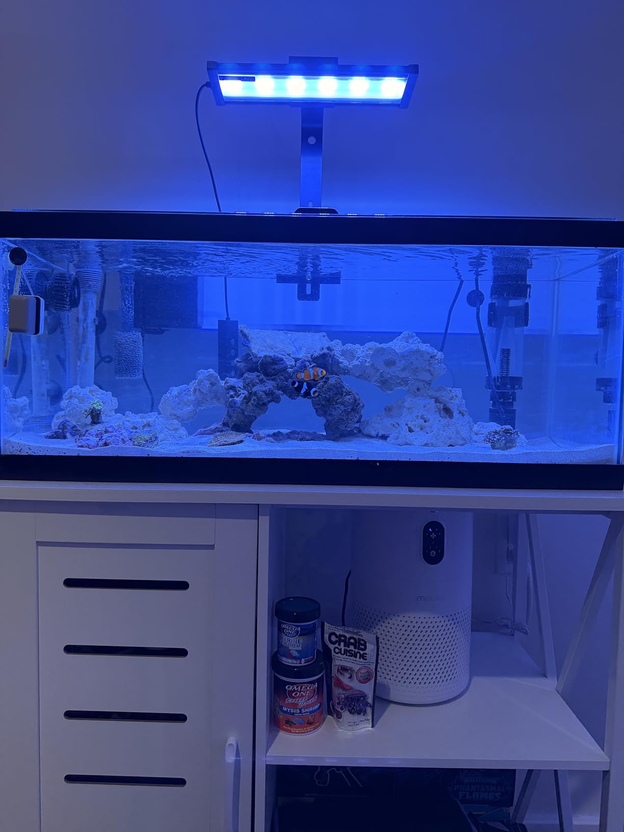 Herture 55-75 Gallon Fish Tank Stand, Reptile Tank Stand with Power Outlets customer photo 2