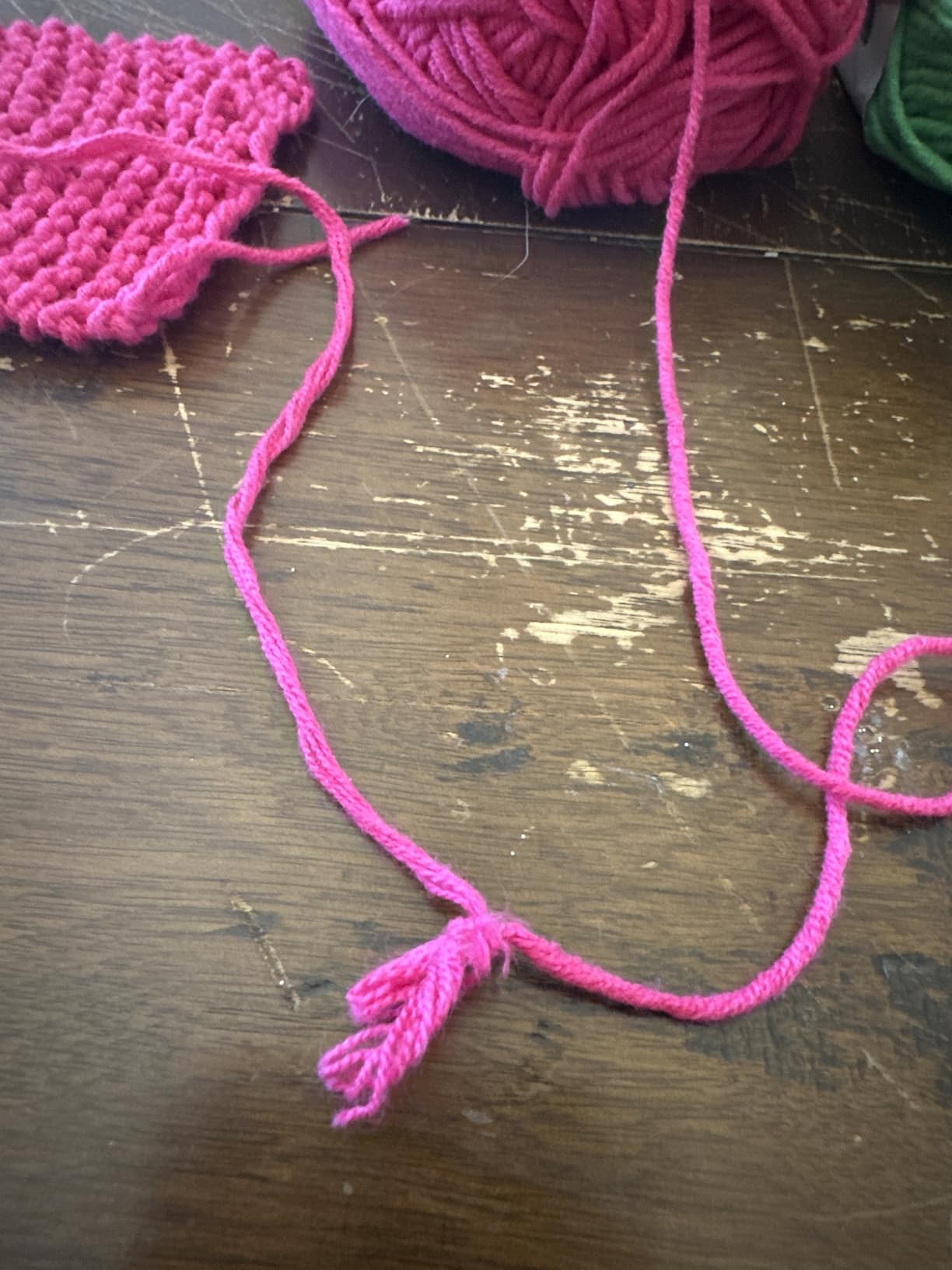 Aeelike Knitting Kit for Beginner Adult, Easy Dishcloth Knit Set, Color A customer photo 1