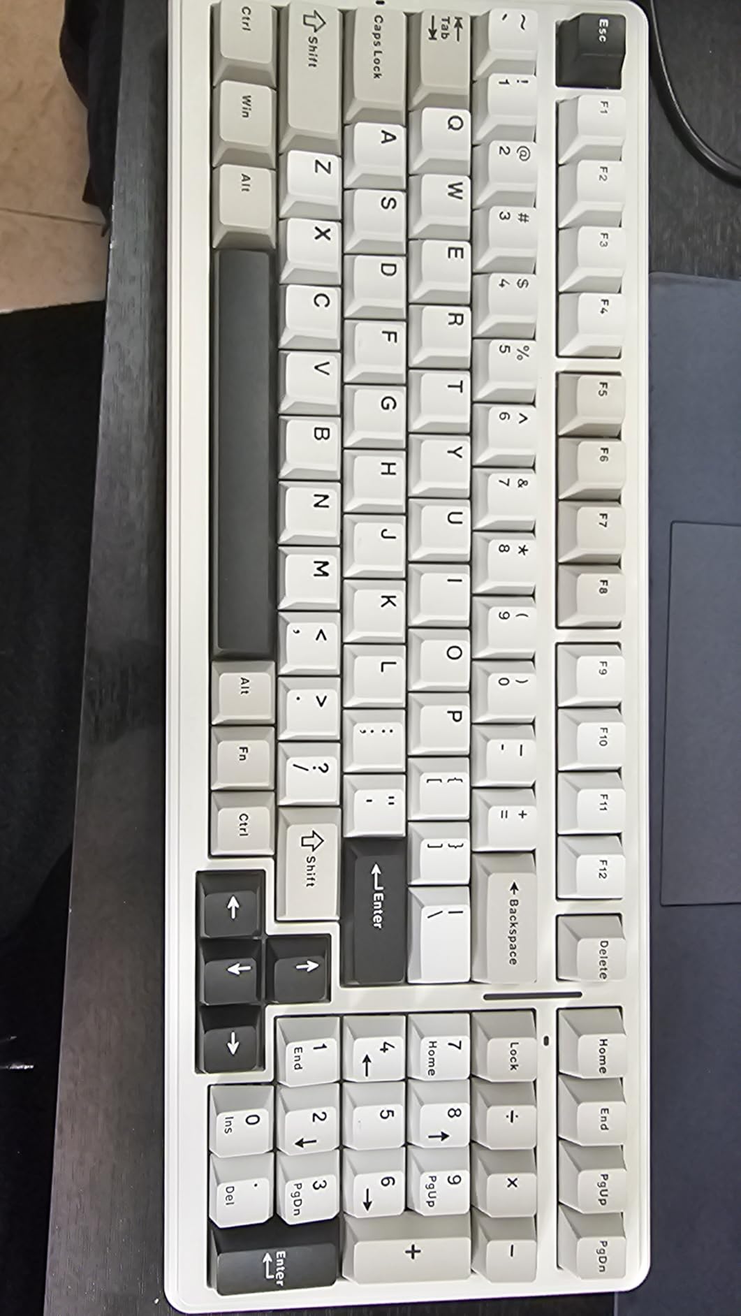 AULA F99 Wireless Mechanical Keyboard,Tri-Mode BT5.0/2.4GHz/USB-C Hot Swappable Custom Keyboard,Pre-lubed Linear Switches,RGB Backlit Computer Gaming Keyboards for PC/Tablet/PS/Xbox customer photo 2