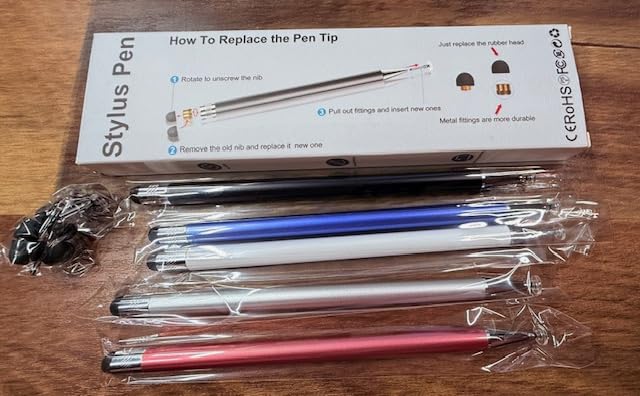 Bopomofo Stylus(5 Pcs),2-in-1 Stylus Pen for Touchscreen,Stylus Pen customer photo 2