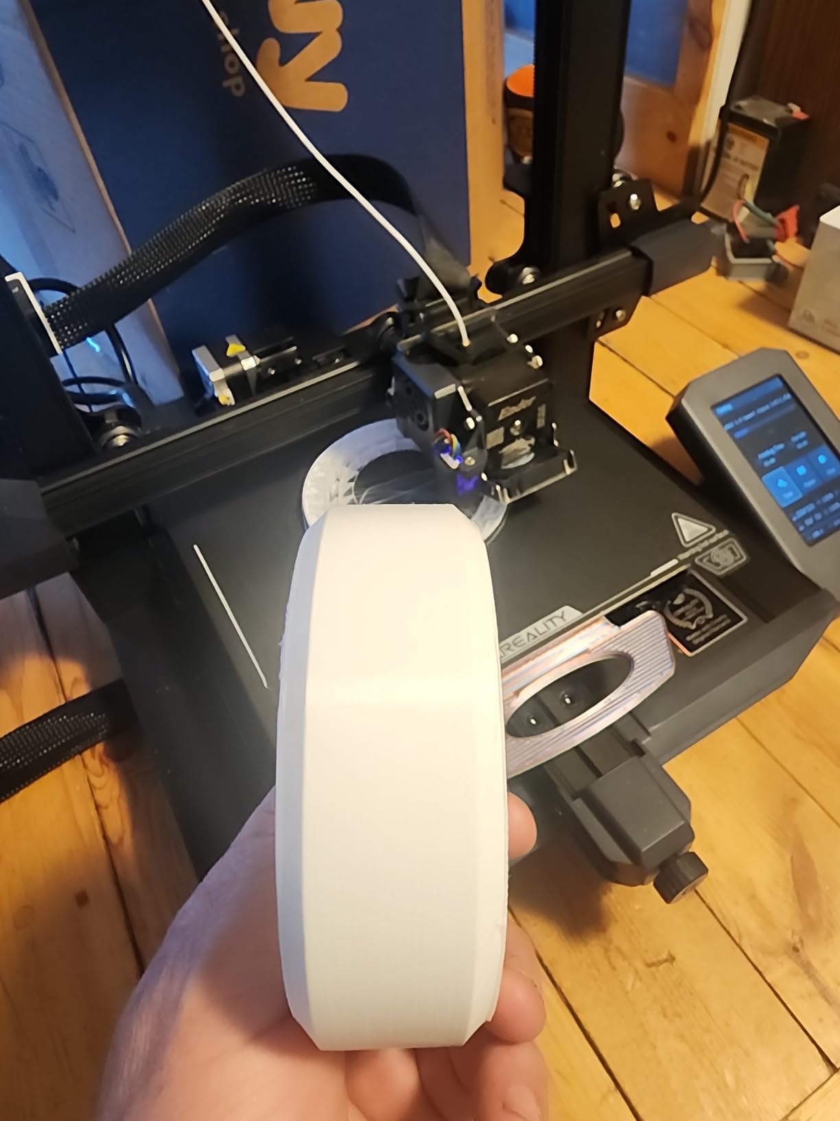 Siraya Tech Flex TPU 85A 3D Printer Filament, ISO 10993 Tested, Black, 1kg customer photo 1