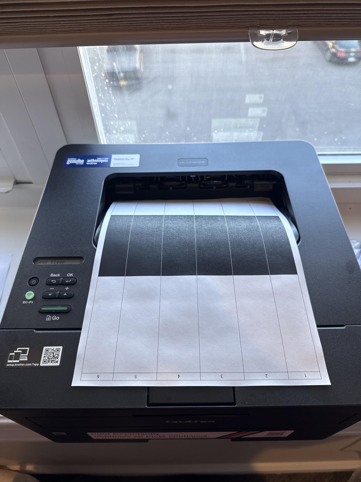 Brother HL-L2460DW Wireless Compact Monochrome Laser Printer with Duplex, Mobile Printing, Black & White Output | Includes Refresh Subscription Trial(1), Works with Alexa customer photo 1