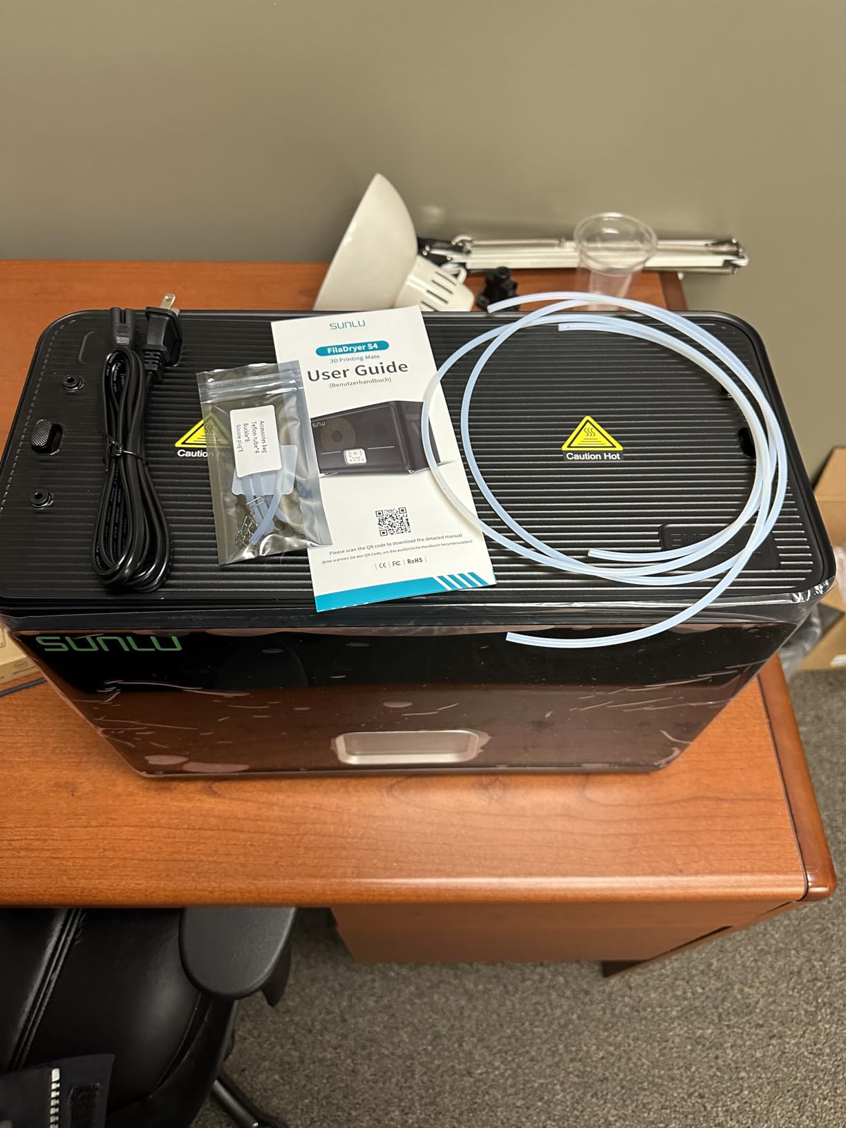 SUNLU S4 3D Printer Filament Dryer, Black customer photo 2