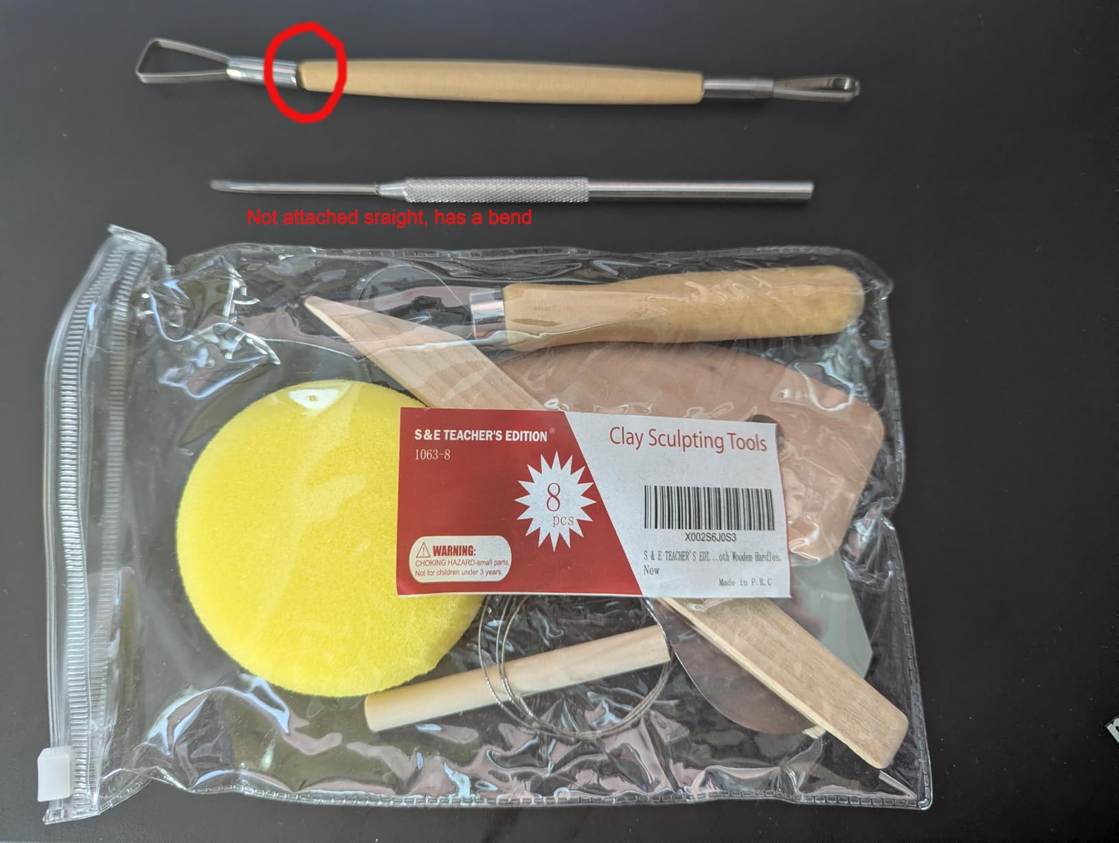 S & E TEACHER'S EDITION 19 Pcs Pottery Tools & Clay Sculpting Tools customer photo 1