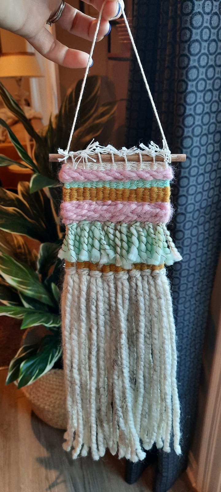 Wool Queen Rectangle Weaving Loom Kit - 2 Sets with Weaving Needles and Tools, Perfect for Beginners and Weaving Enthusiasts, 11''x16.5'' and 7.8''x11.7'' Large Sizes customer photo 1
