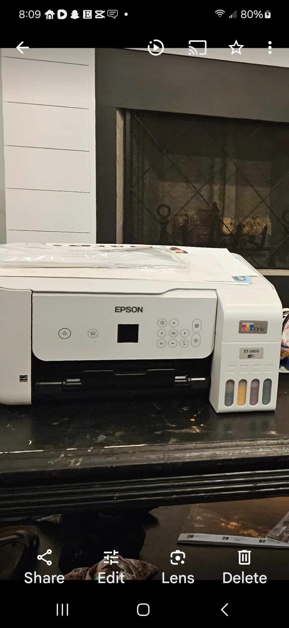 Pinckney Cartridge-Free Super-Tank Printer with Sublimation Ink Bundle for Heat Transfers, Easy Fill, Built-in Scanner & Copier and Printing up to 13 x 19 Inches (Wide Format) customer photo 1