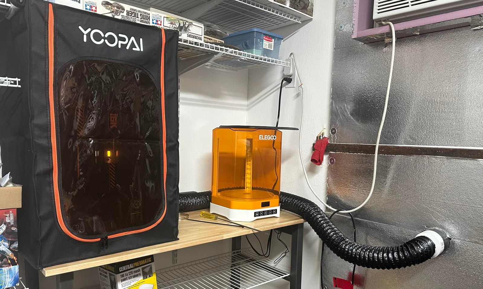 YOOPAI Multifunctional Resin 3D Printer Enclosure with Ventilation Filter customer photo 2