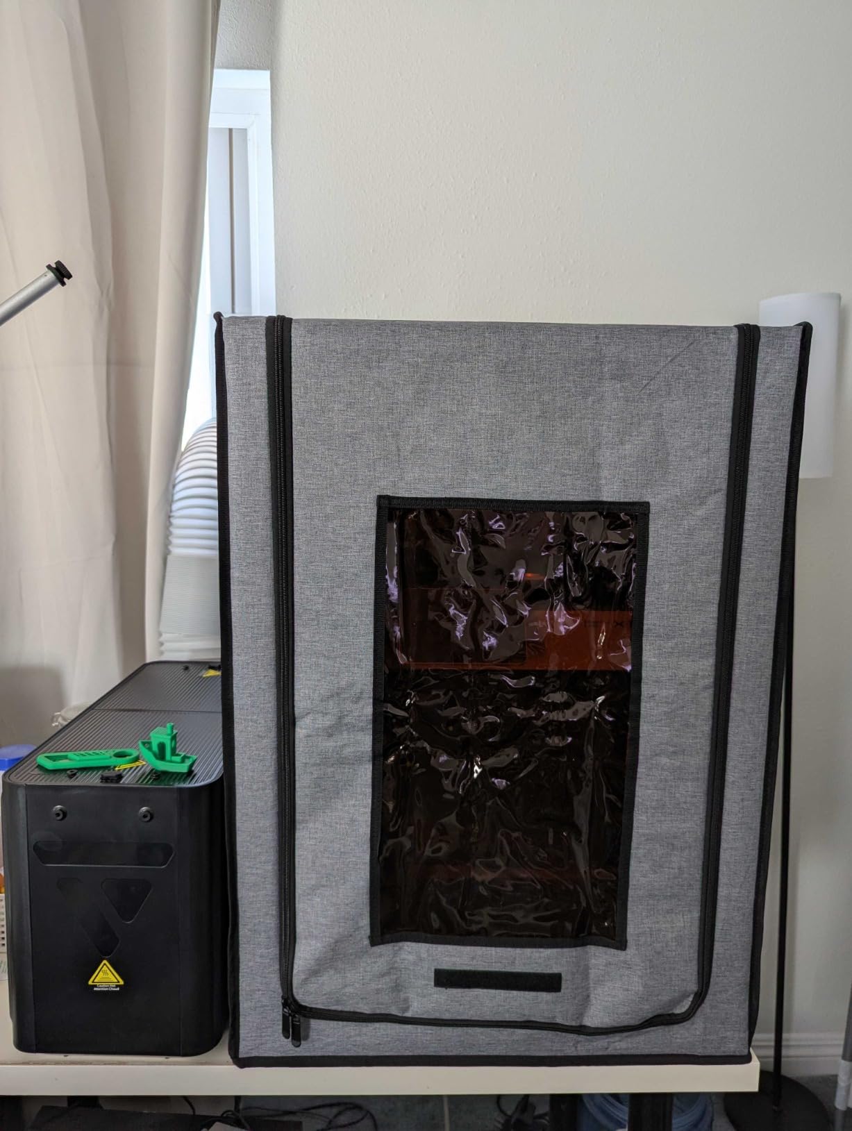 Multifunctional 3D Printer Enclosure Ventilation Eliminate Odors Tent Cover customer photo 2