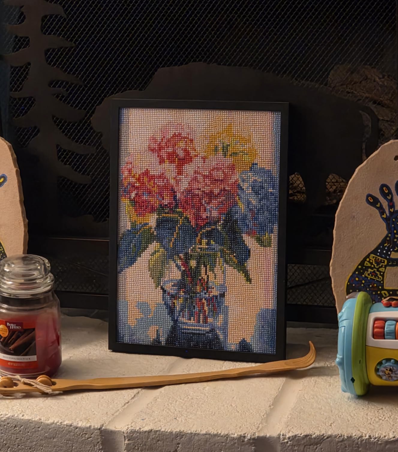 Hydrangea Diamond Painting Kits for Adults,Flowers Diamond Art 12x16inch customer photo 1