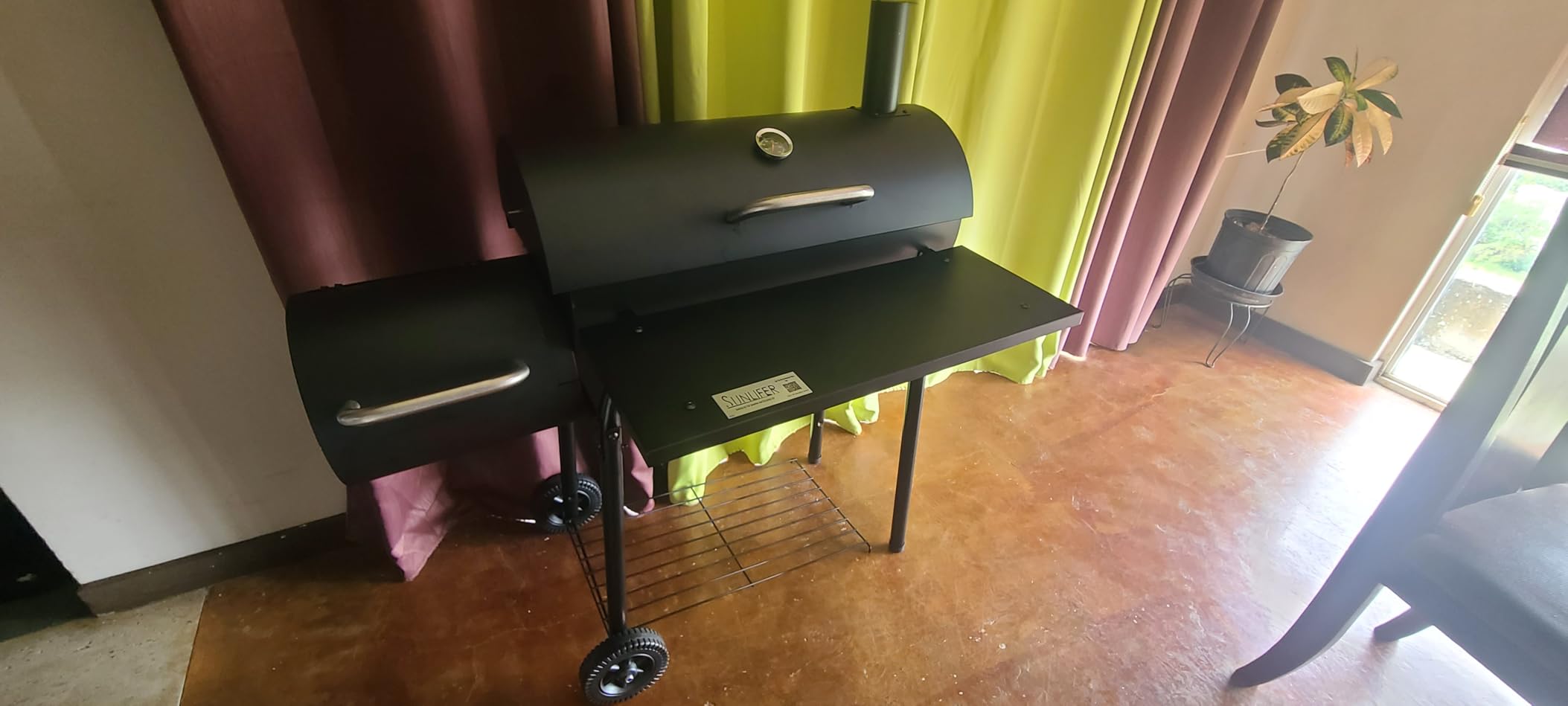 Charcoal Grill Offset Smoker: Charcoal Barbecue Grills customer photo 1
