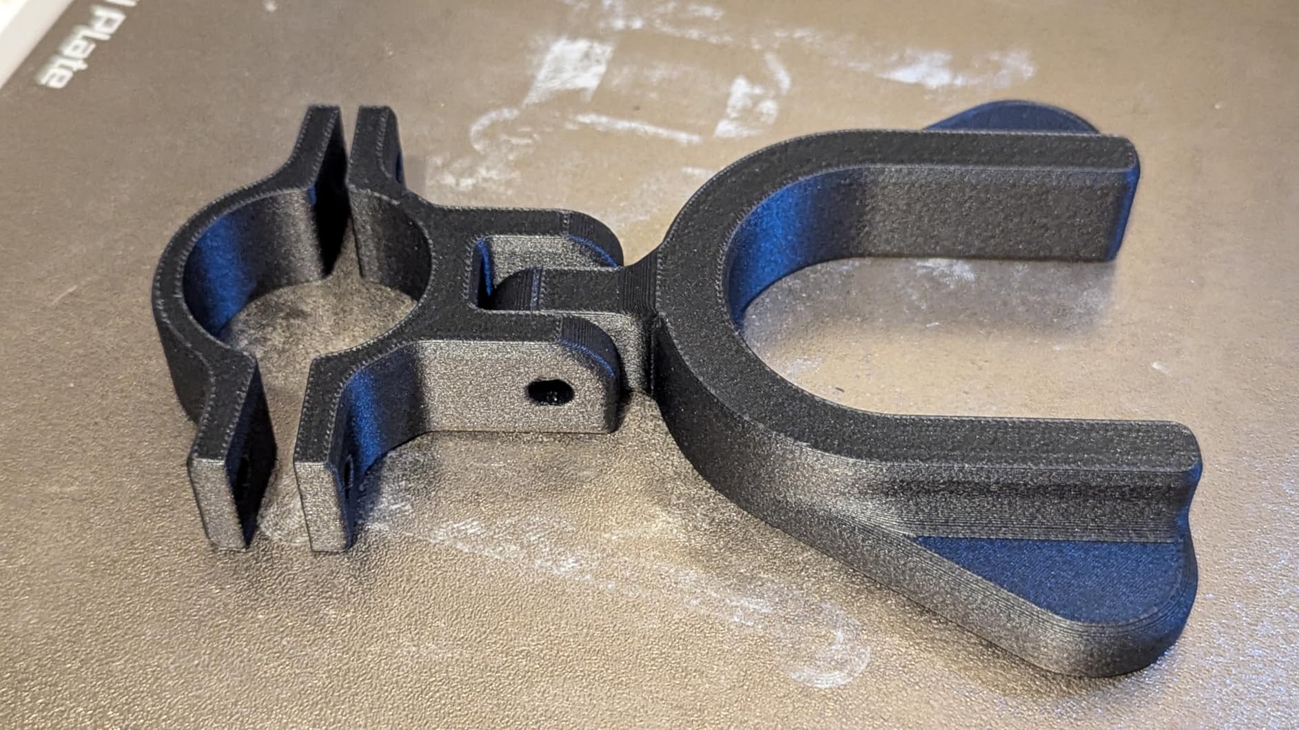Polymaker Fiberon PA612-CF15 Carbon Fiber Nylon Filament 1.75mm, Black, 0.5kg customer photo 1