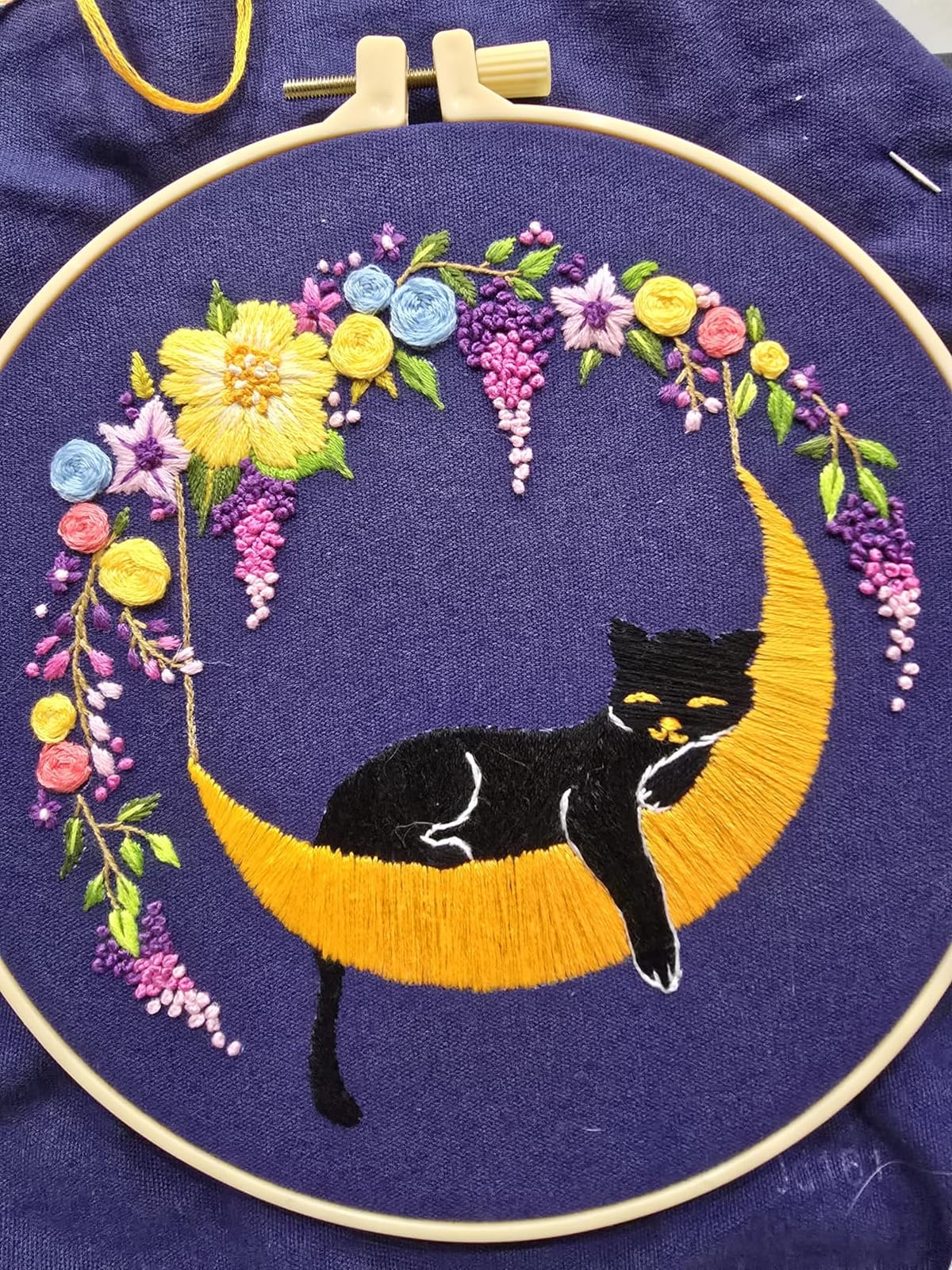 Louise Maelys 3 Sets Funny Embroidery Kits for Beginners customer photo 2