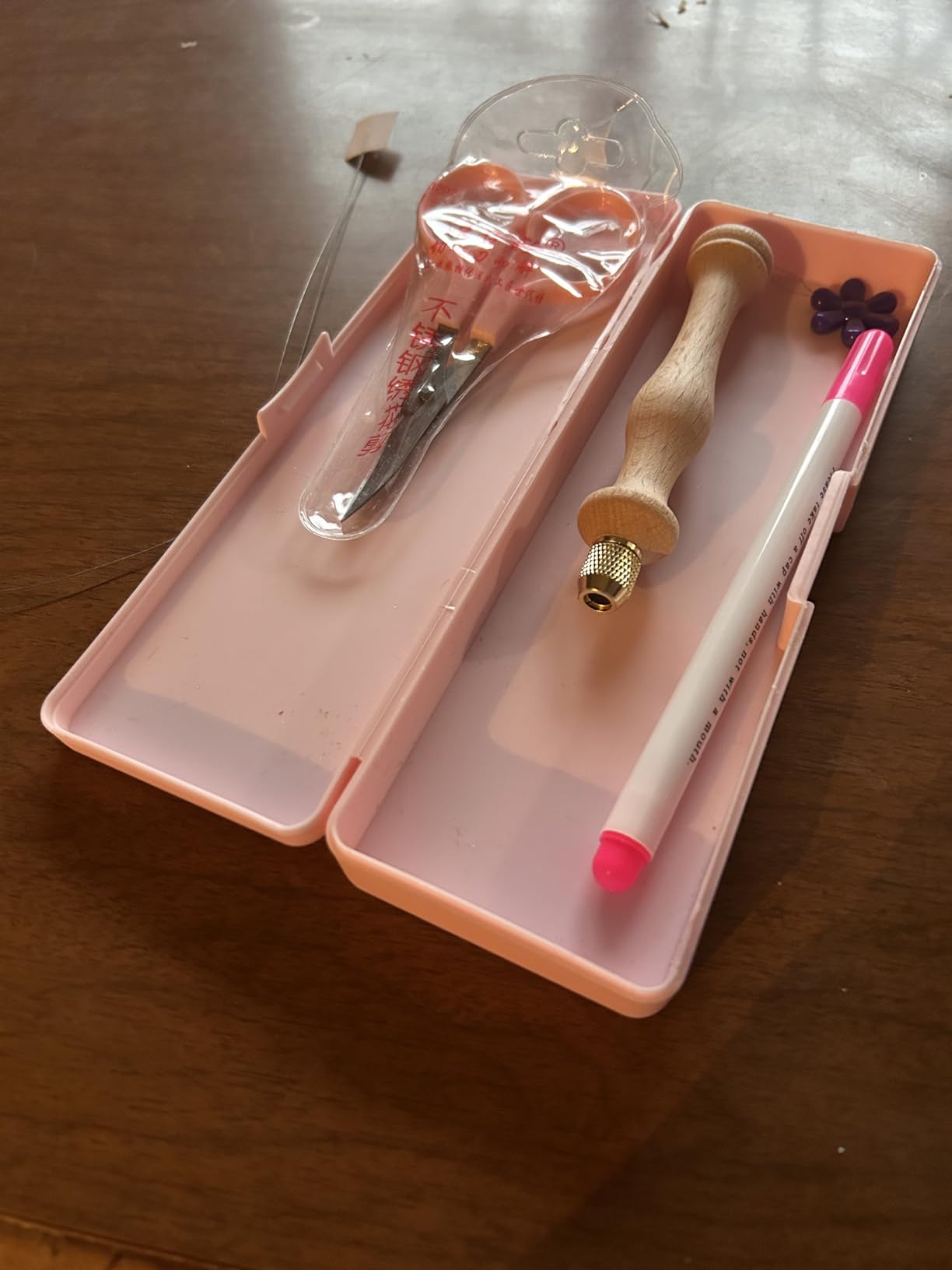 Punch Needle Tool with 1.6mm/2mm/2.5mm/3.5mm/5mm Metal Needles customer photo 1