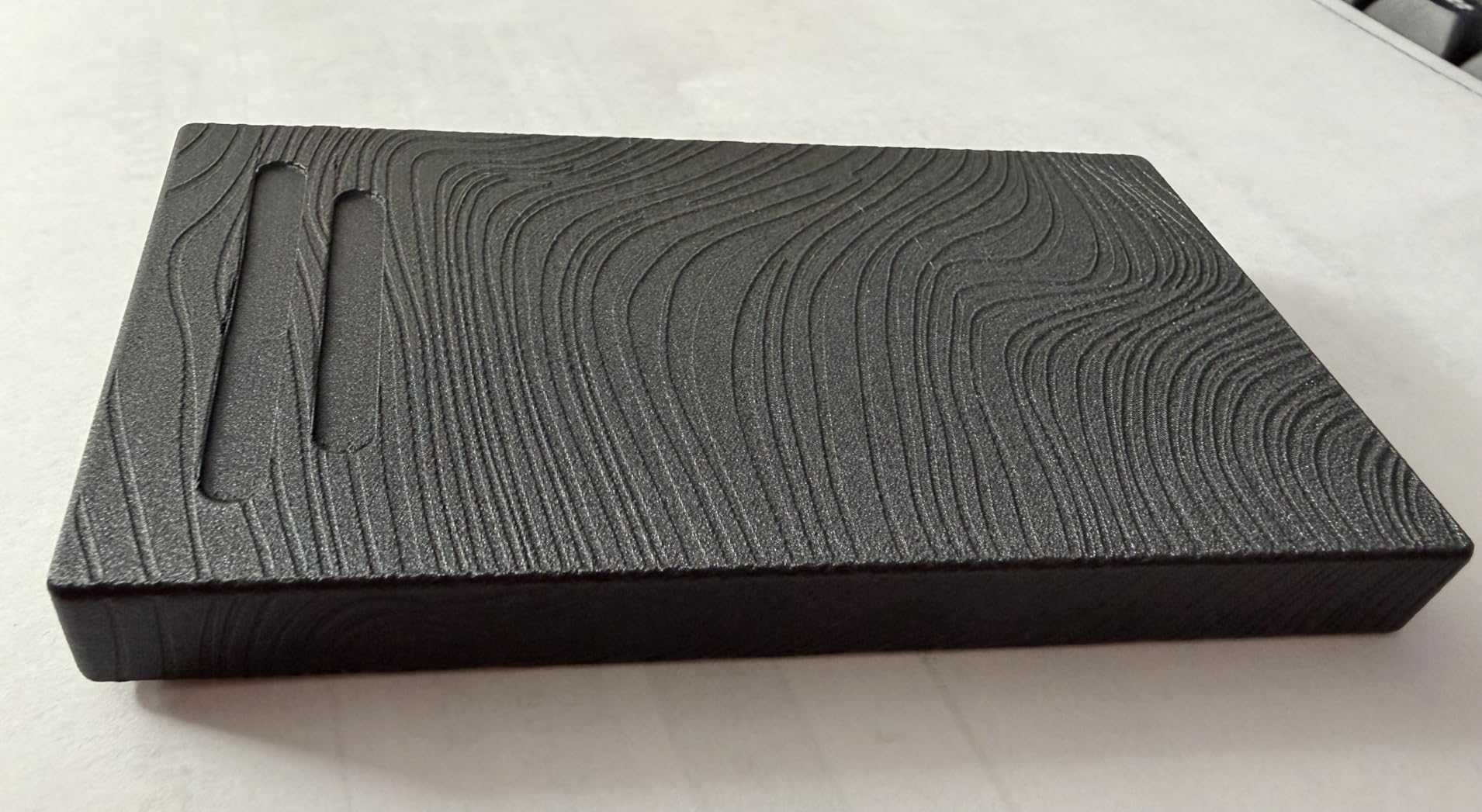 ERYONE PETG Carbon Fiber 15% Filament 1.75mm, 3D Printer Filament, Premium Matte Finish & Rigidity for Functional Parts, 1kg(2.2LBS)/Spool, PETG CF Black customer photo 1